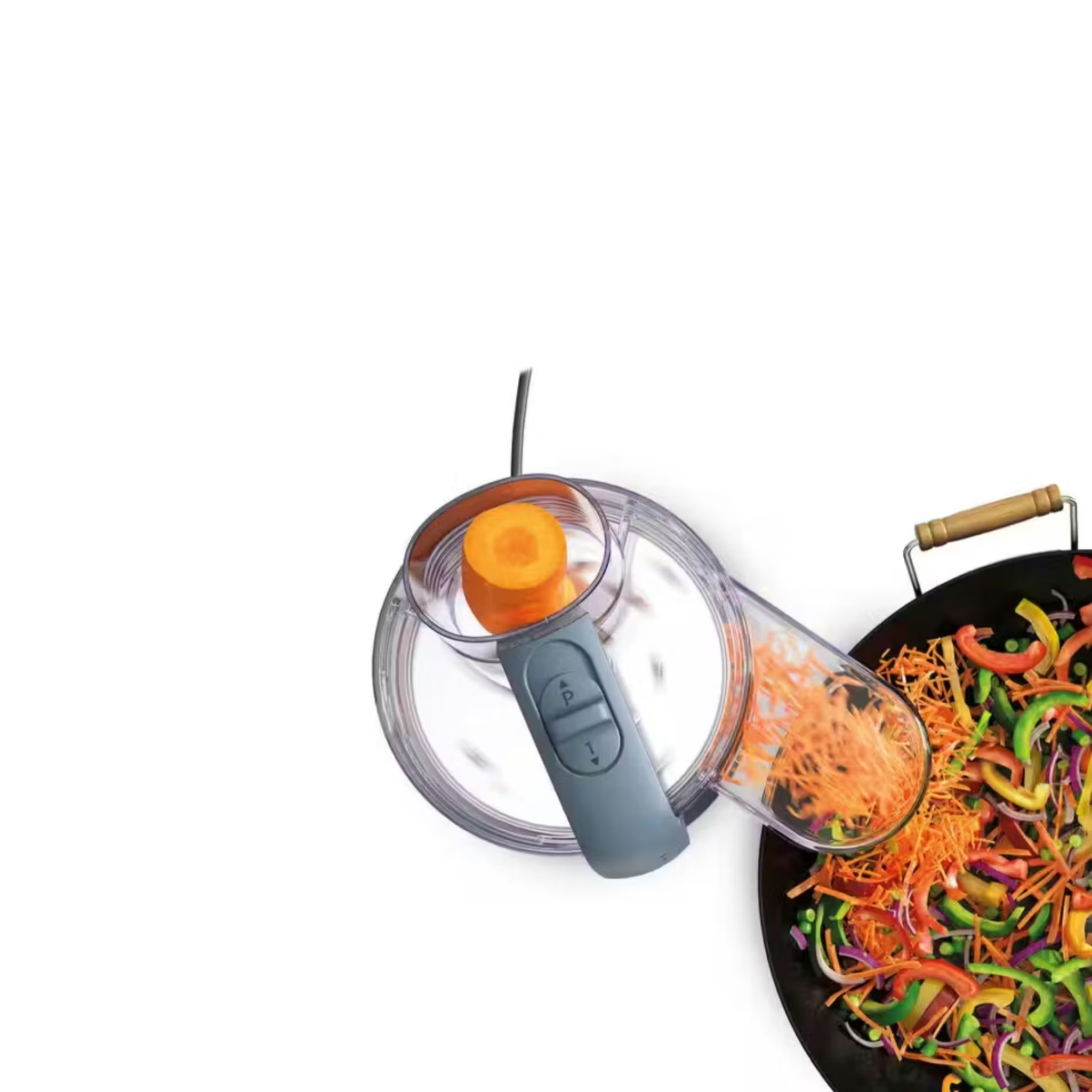 Kenwood 1.3L 650W MultiPro Go Food Processor Grey (FDP22.130.GY)