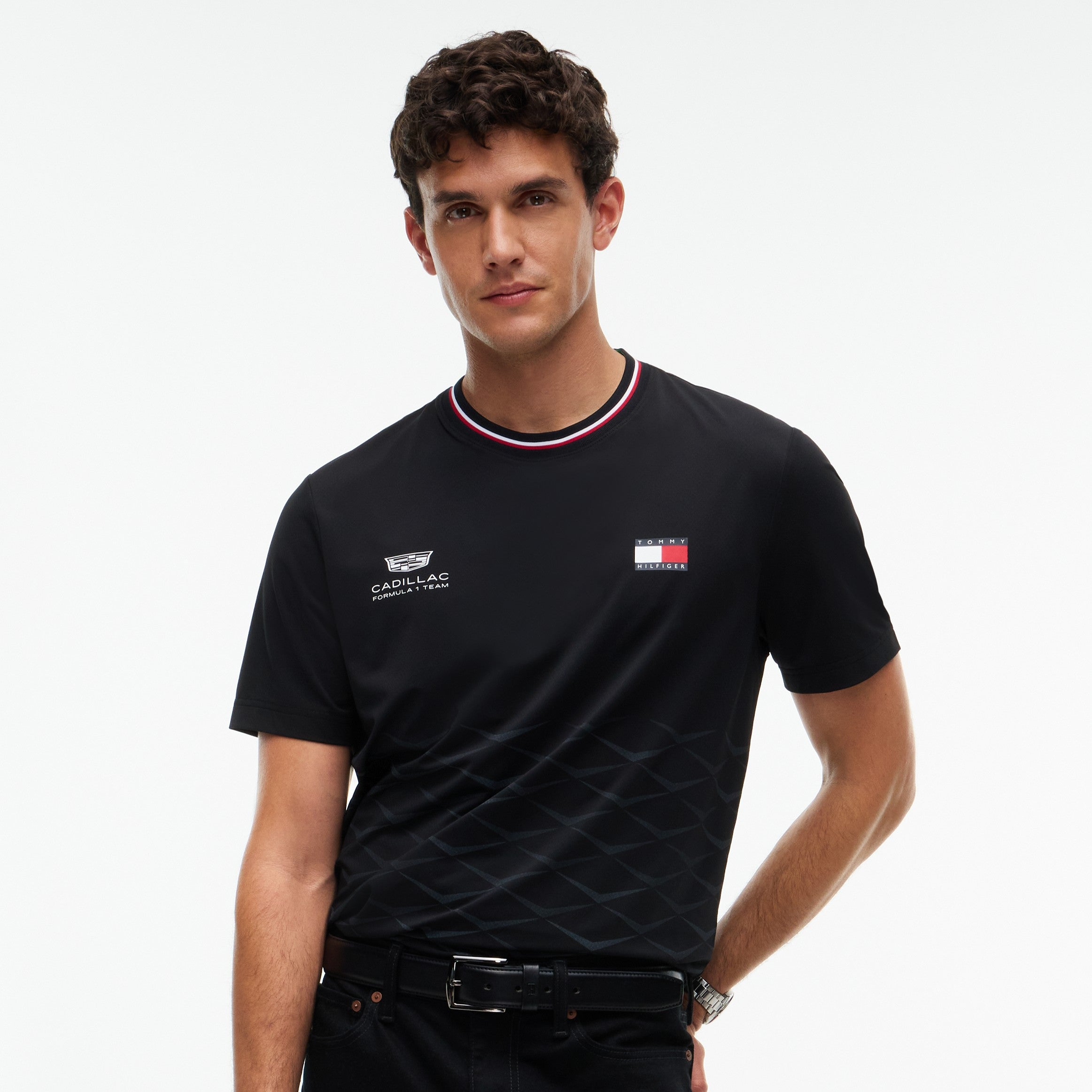 TH x Cadillac F1 Team 凱迪拉克車隊Sergio Perez 墨西哥特別版黑色賽車服 MN0MN00145BDS