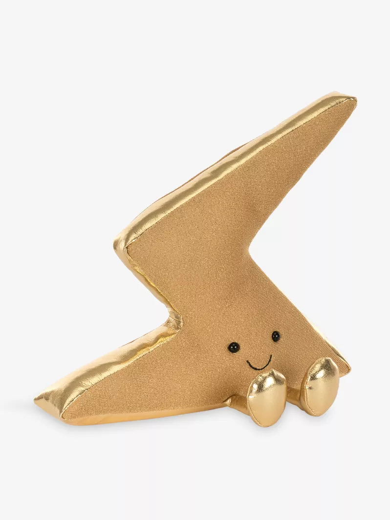 Jellycat Amuseables Zapperty Lightning Bolt 金黄閃電