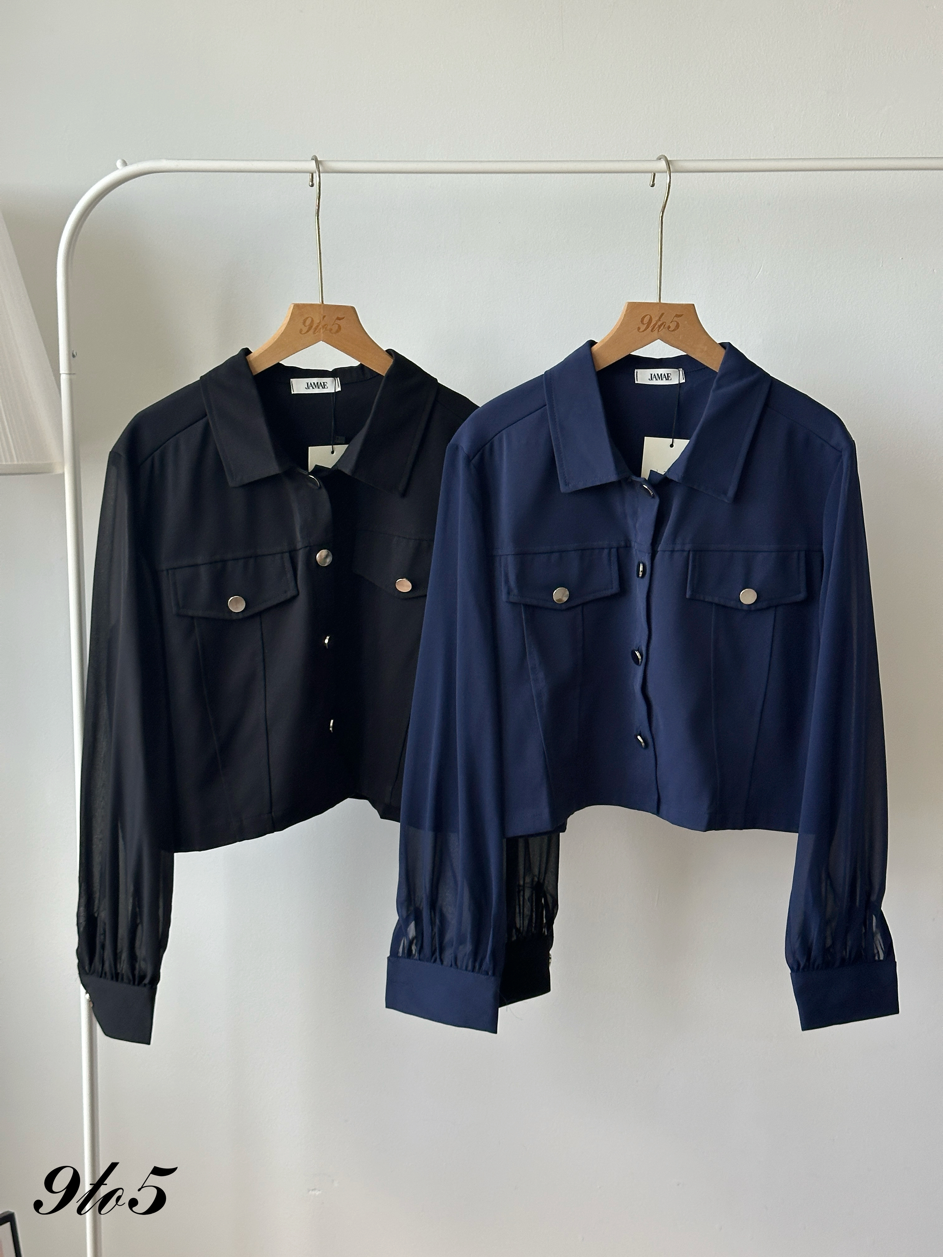 T4366 Long Sleeve Button Up Shirt - 4 Colors 