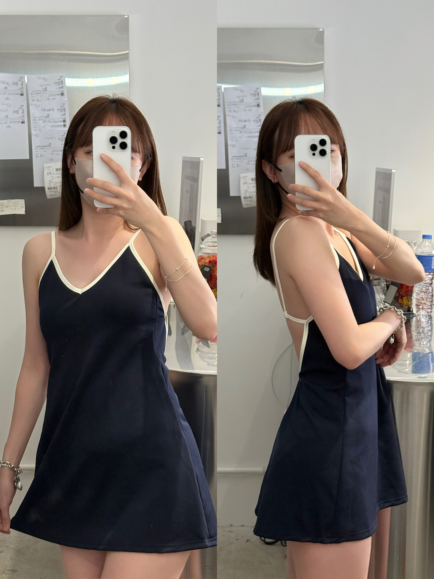 店主推爆♥️顯瘦到癲！𝐁𝐚𝐜𝐤𝐥𝐞𝐬𝐬 𝐜𝐚𝐦𝐢 𝐨𝐧𝐞-𝐩𝐢𝐞𝐜𝐞 𝐬𝐰𝐢𝐦𝐬𝐮𝐢𝐭