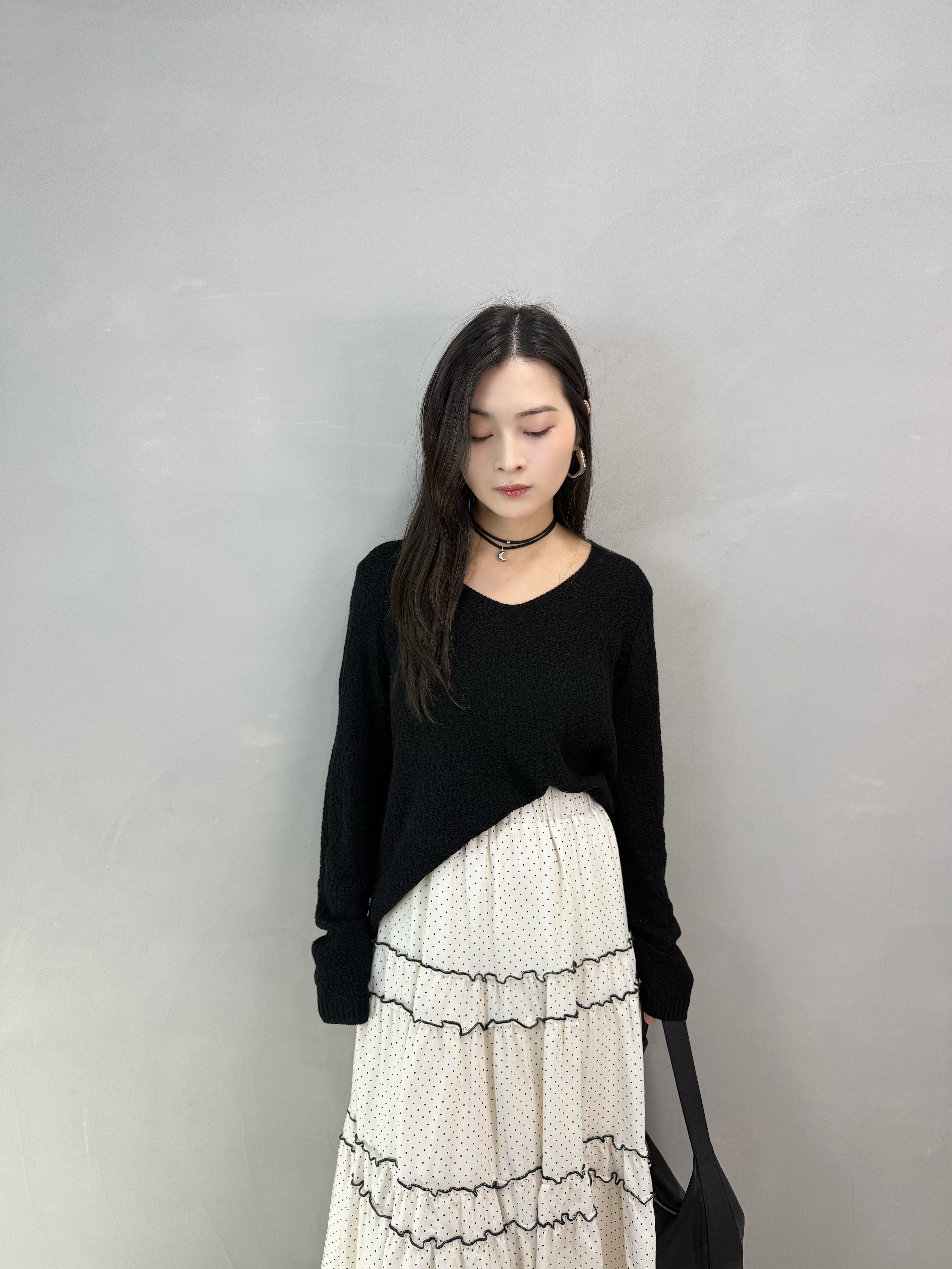 F83 V領超瘦線Top