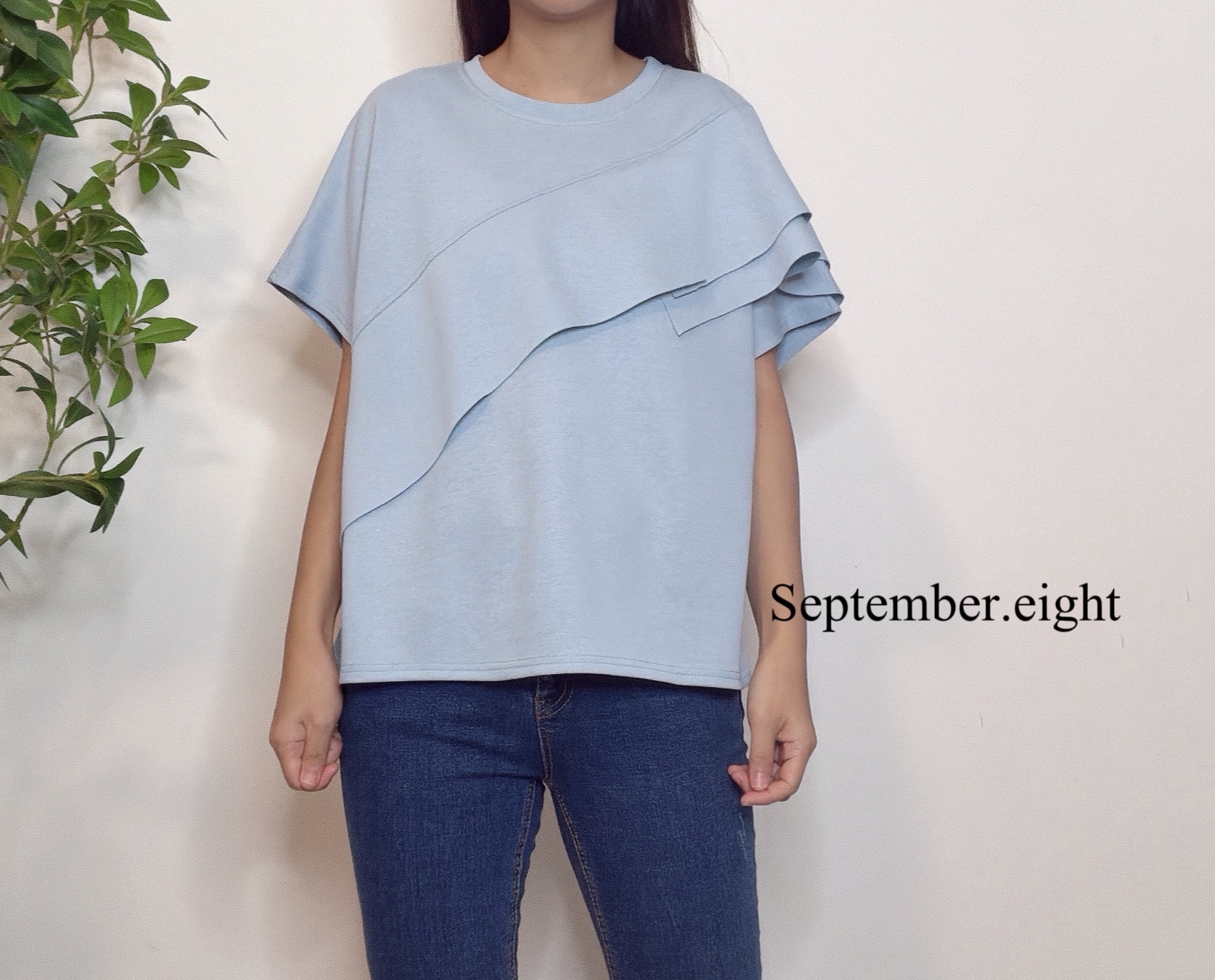 棉質ruffle Top