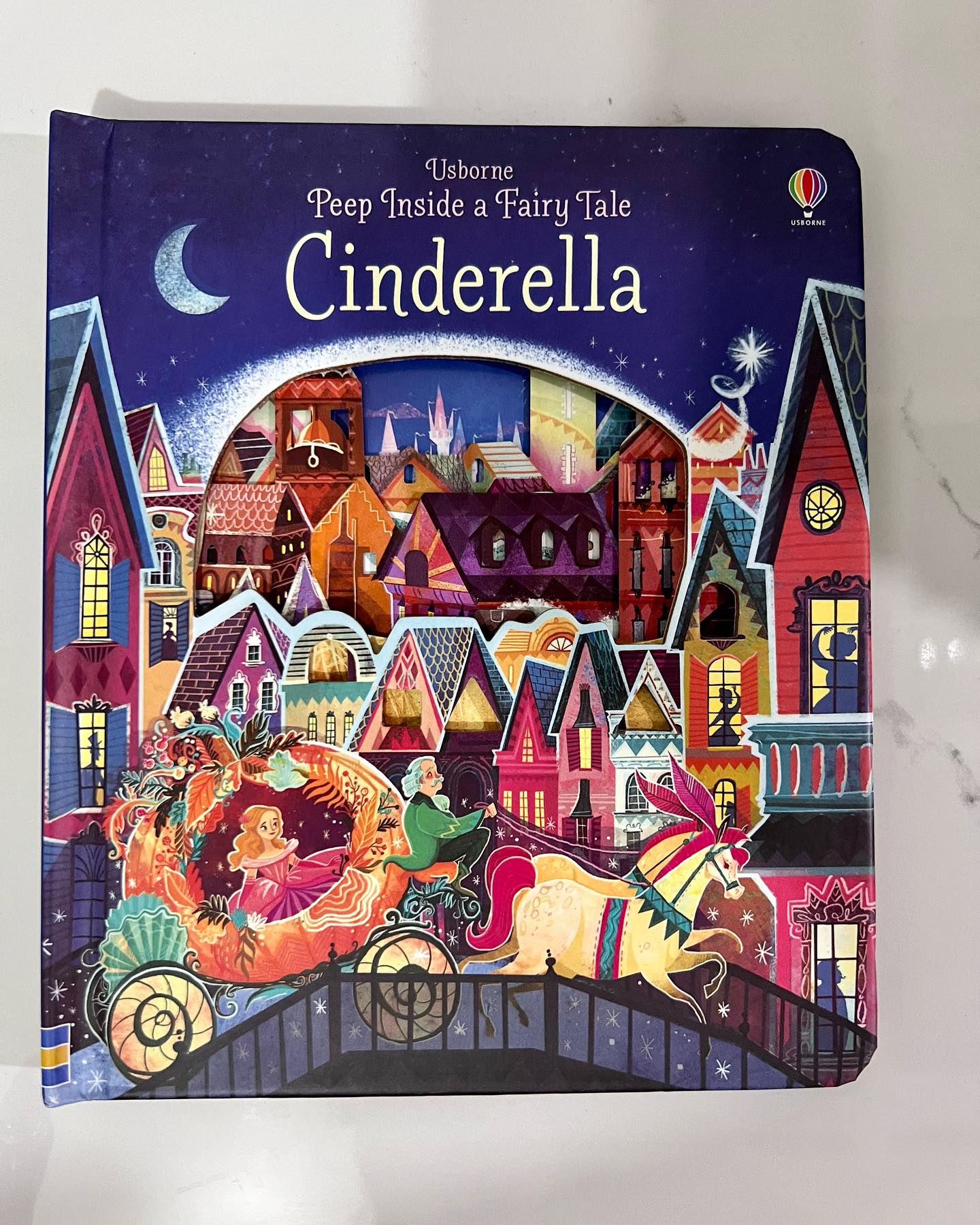 Usborne Peep Inside A Fairy Tale 偷偷看裡面 經典童話故事 立體翻翻書 洞洞書｜10 books