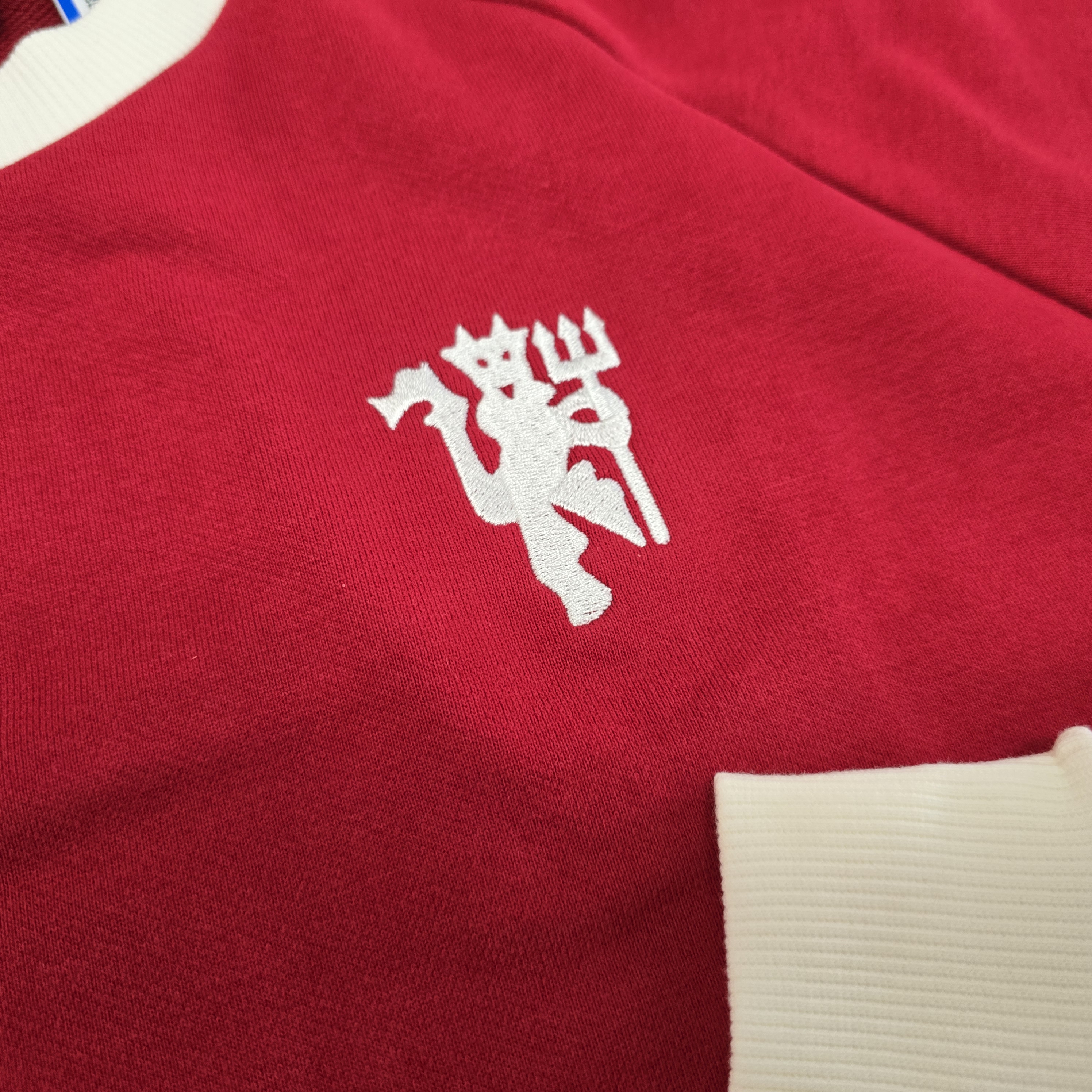 Adidas Manchester United 曼聯休閑文化圓領衛衣 JM5563