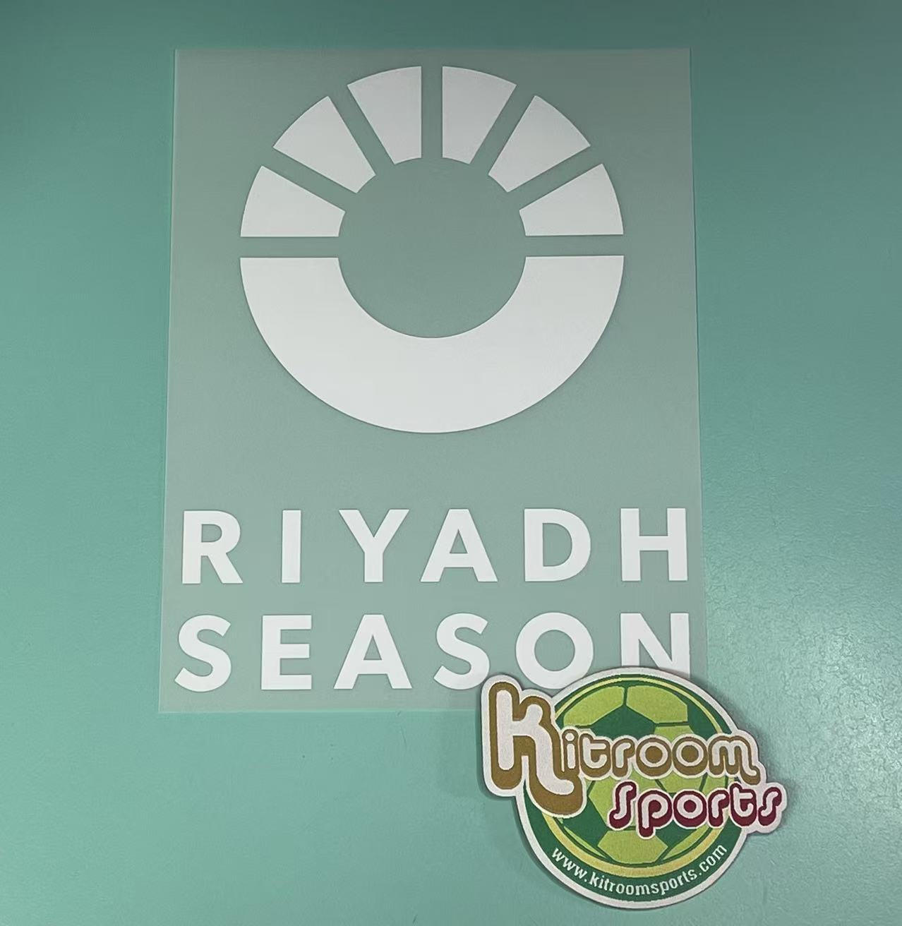2023-24 Roma 3rd Sponsor " RIYADH SEASON "