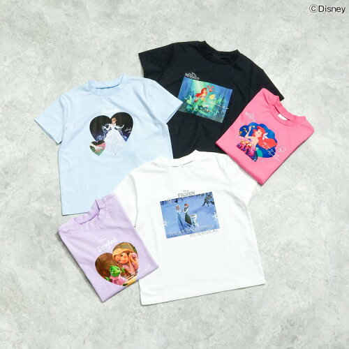 🆕【⭐訂購⭐】 🇯🇵日本直送 🌀#親子裝 #DisneyPrincess 映畫寫真印花 短袖 tee［5款選］🌀 [ELGA-0141][260828]