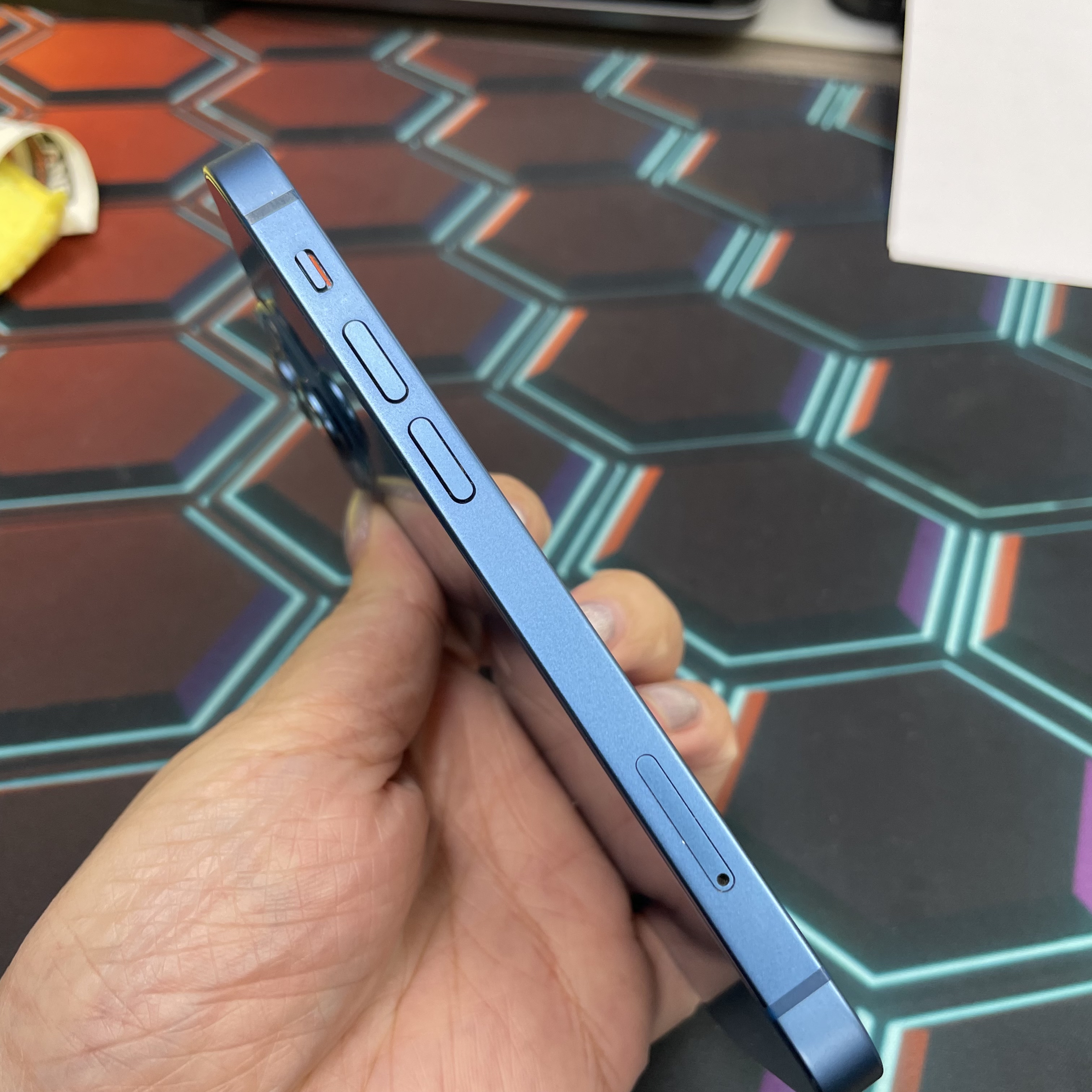 *6996 13 mini 靚機 128GB 電76 藍色 blue