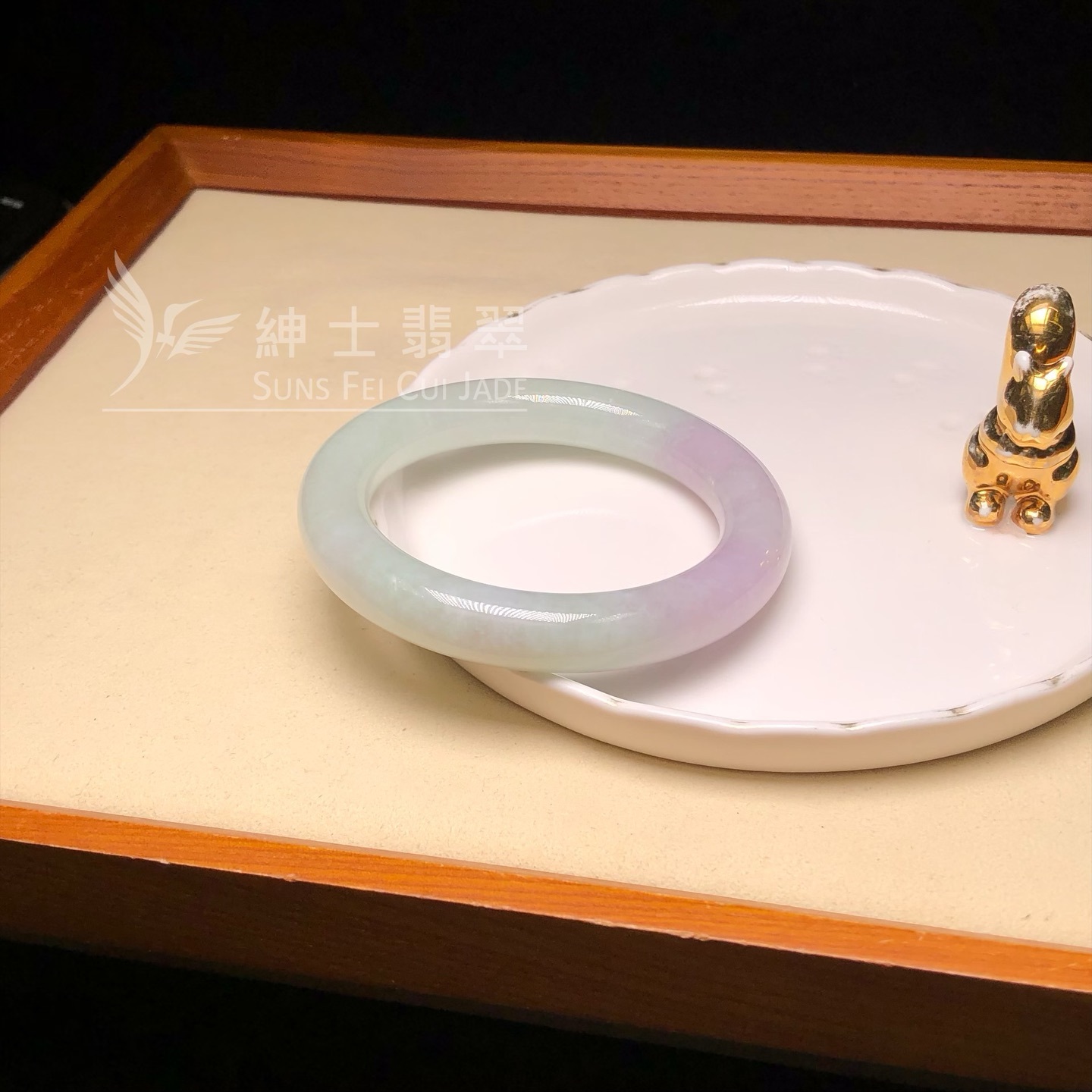 木那晴水色春彩圓鐲56mm