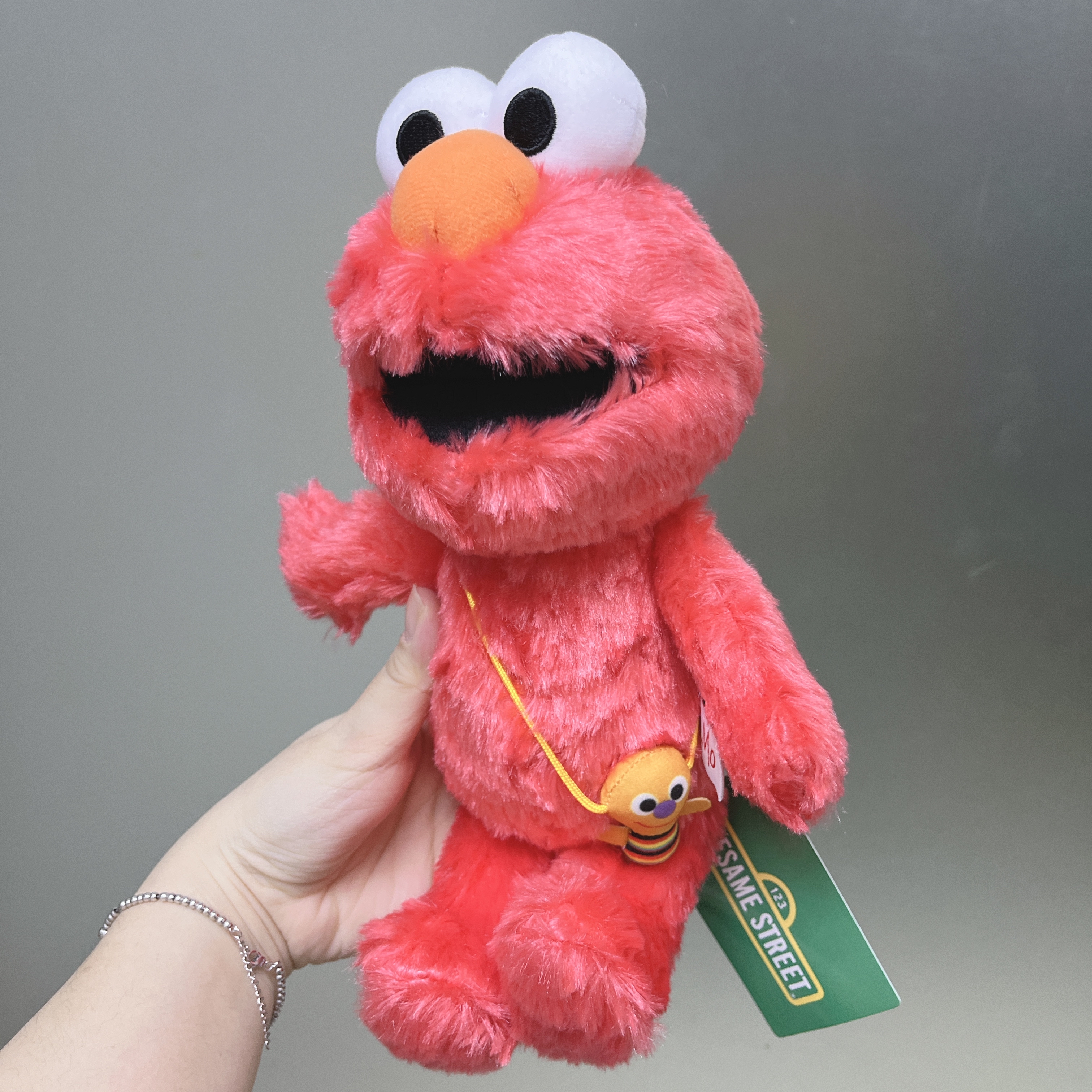 日本預訂📍日本芝麻街得意咩袋仔公仔