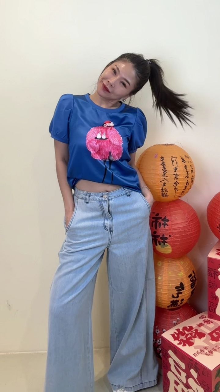 特价优惠公主袖上衣 1695