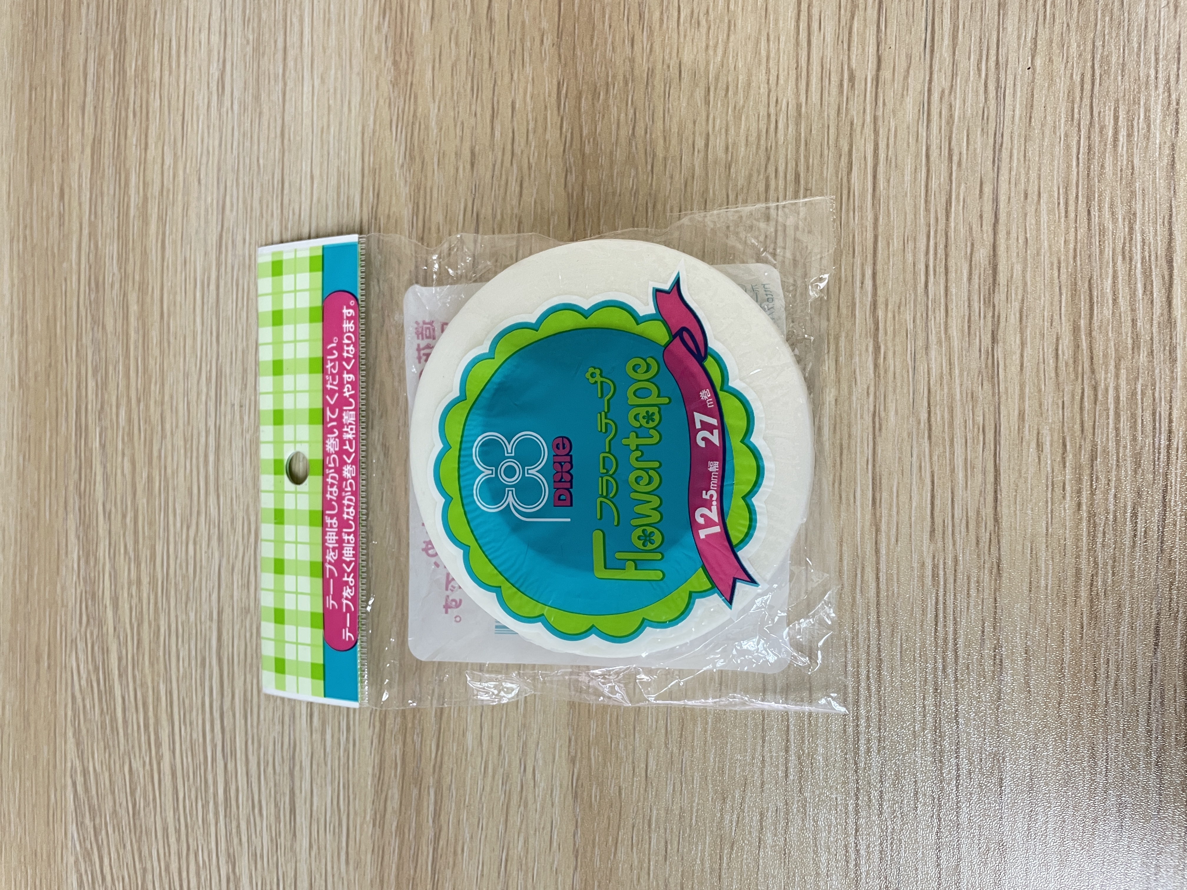 日本花藝膠帶 Flowertape 12.5mm × 27m｜6色可選