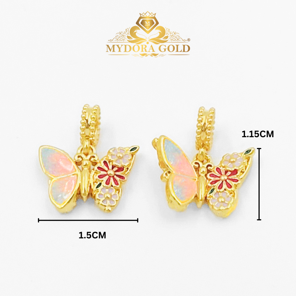 MYDORA Charm Mystic Batik Butterfly (5G) l EMAS 916/22K