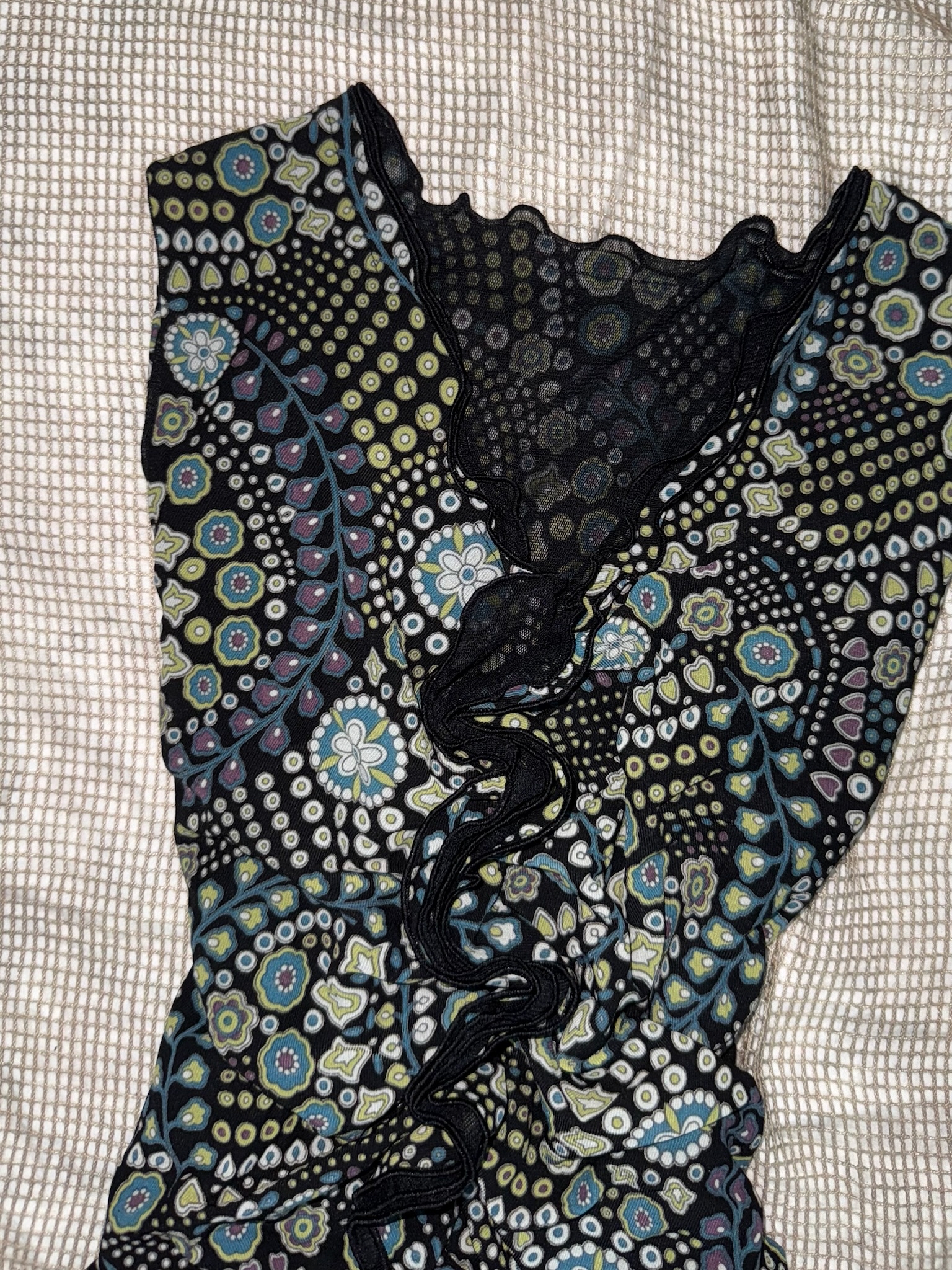 Kaleidoscope Print Flutter Cami