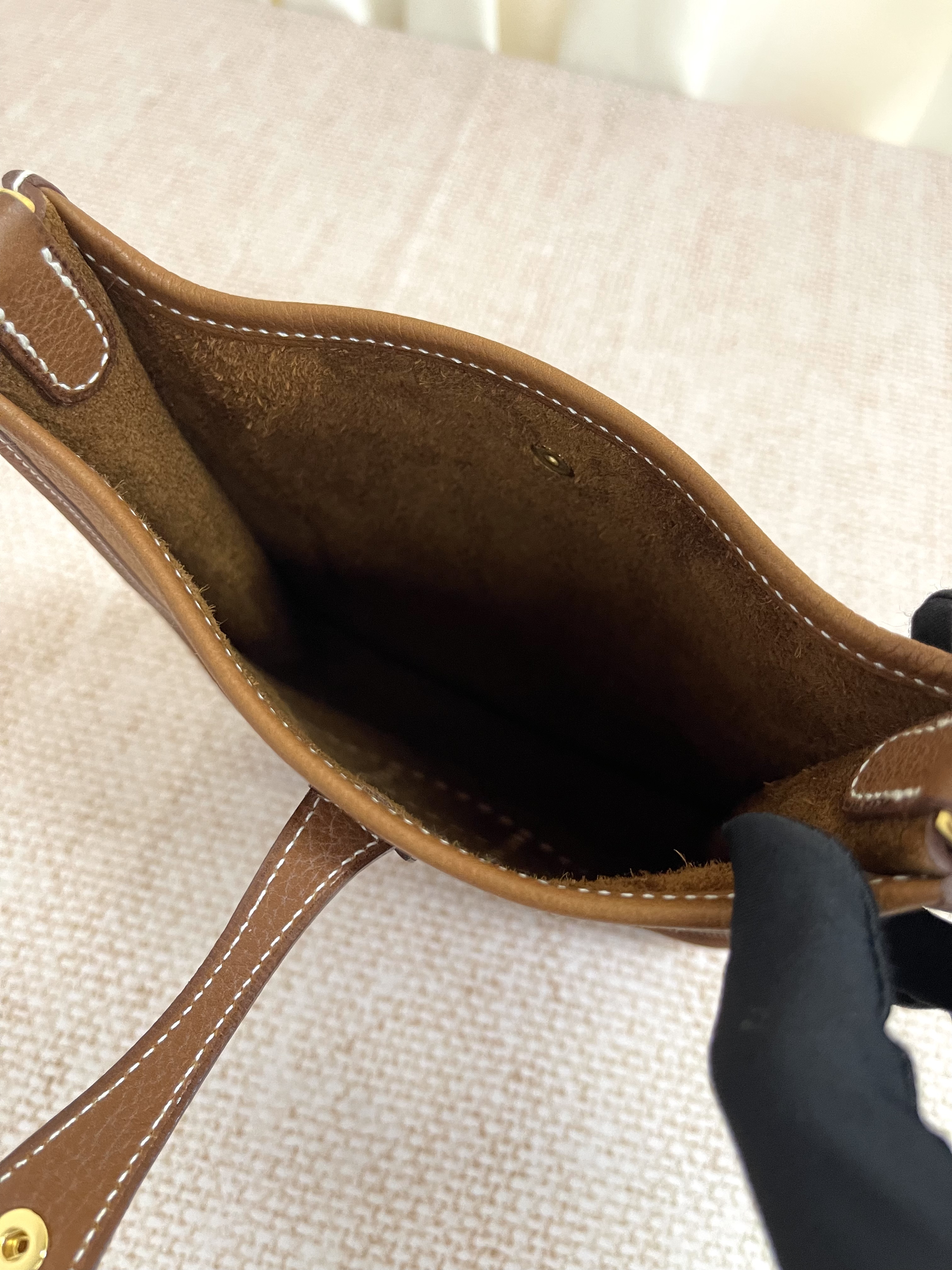 Pre-owned Hermes Mini E / Stamp W/ Product Code: 26031302