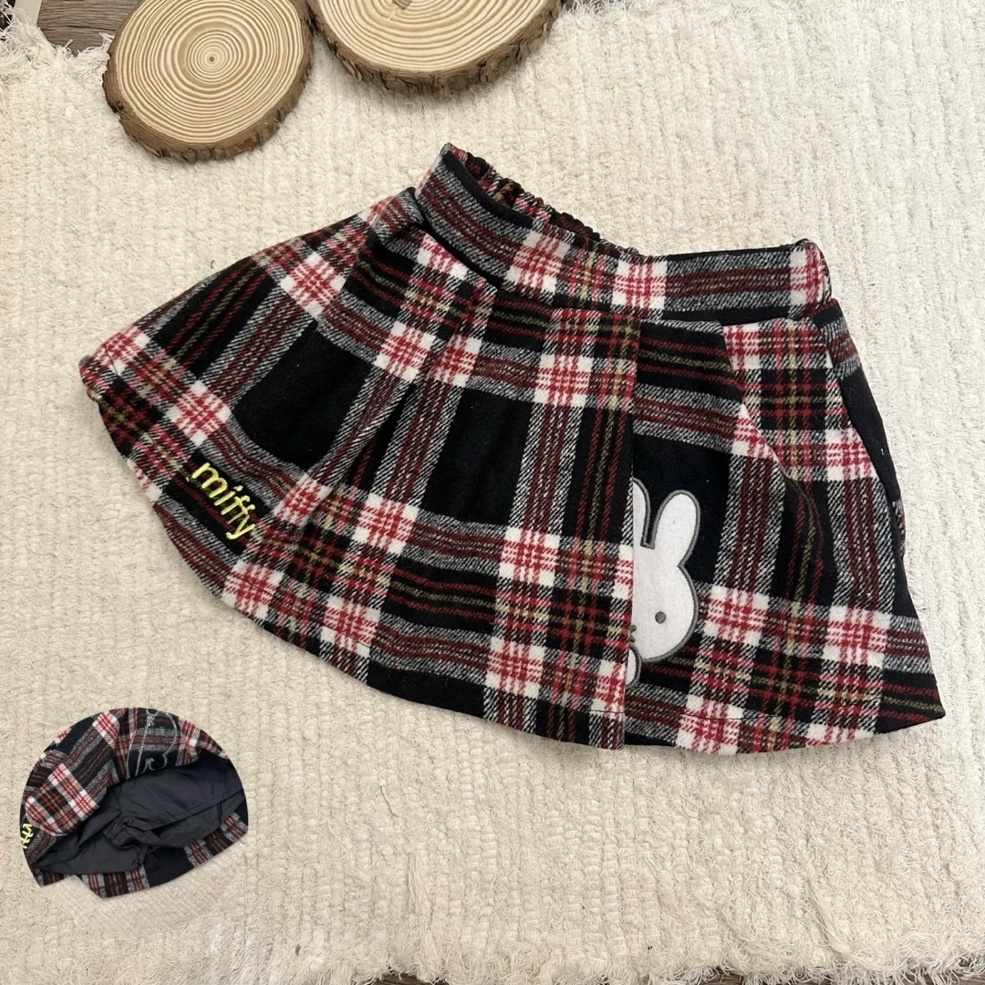 B0115 Miffy 格仔裙 (有防走光褲)