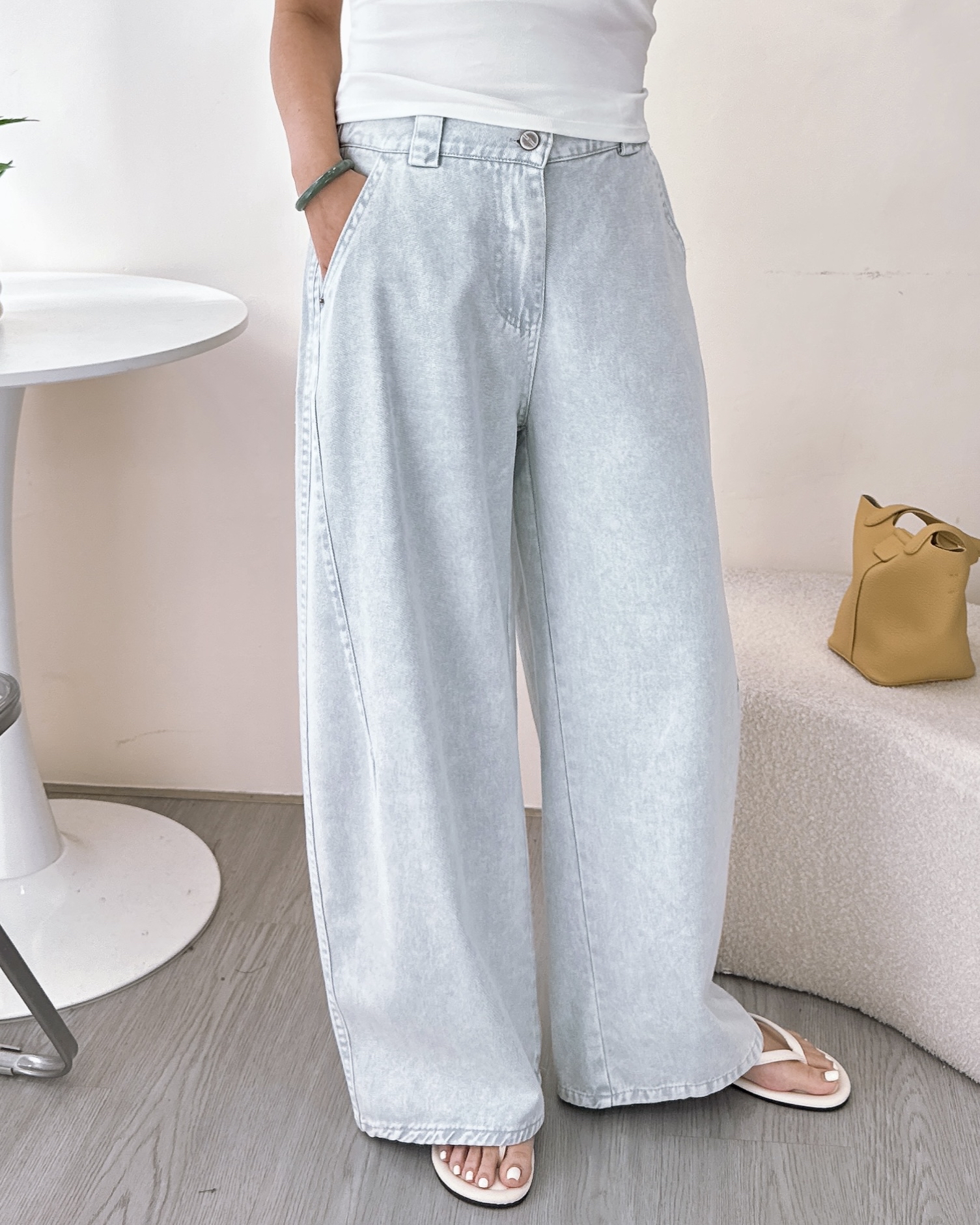 必須自留超柔軟夏天薄闊牛 3色