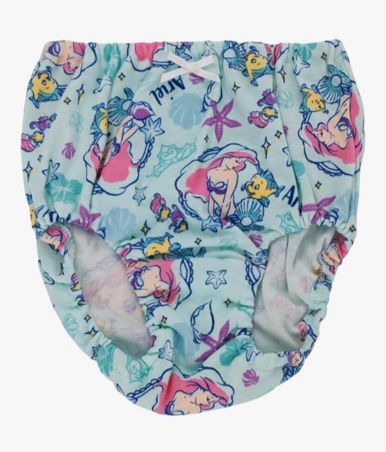 🇯🇵預訂 日本直送🇯🇵美人魚人物滿印絲帶蕾絲女童內褲兩件套裝