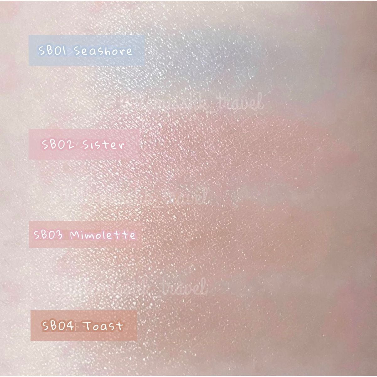 日本EXCEL Seamless Tone Blush 無縫融膚胭脂