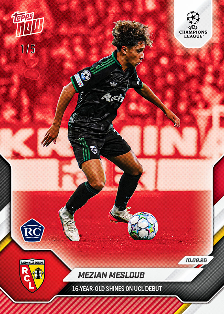 Mezian Soares Mesloub - 2026-27 UCL Topps NOW® #15【團購】
