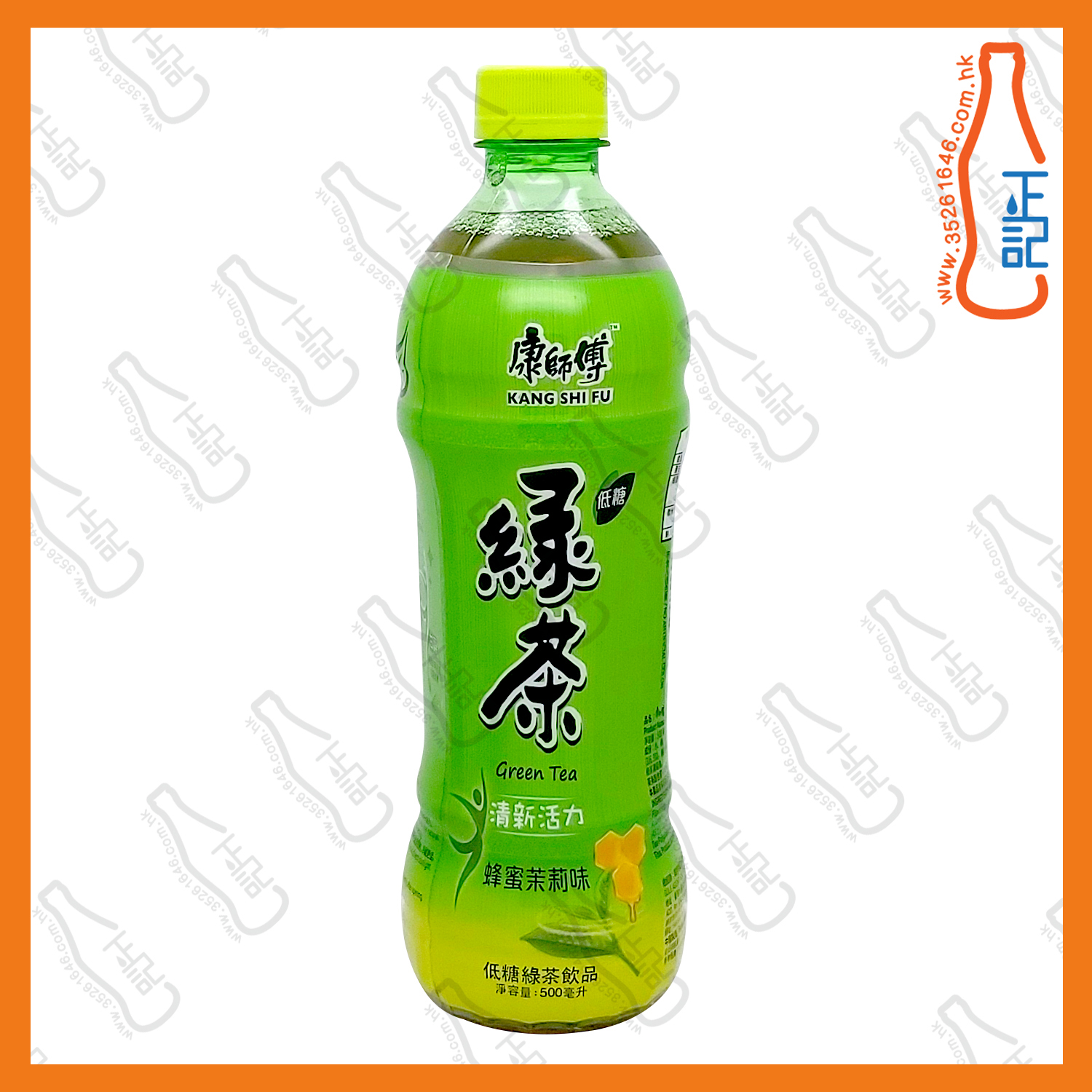 ==康師傅低糖綠茶 500ml x【3支】/份