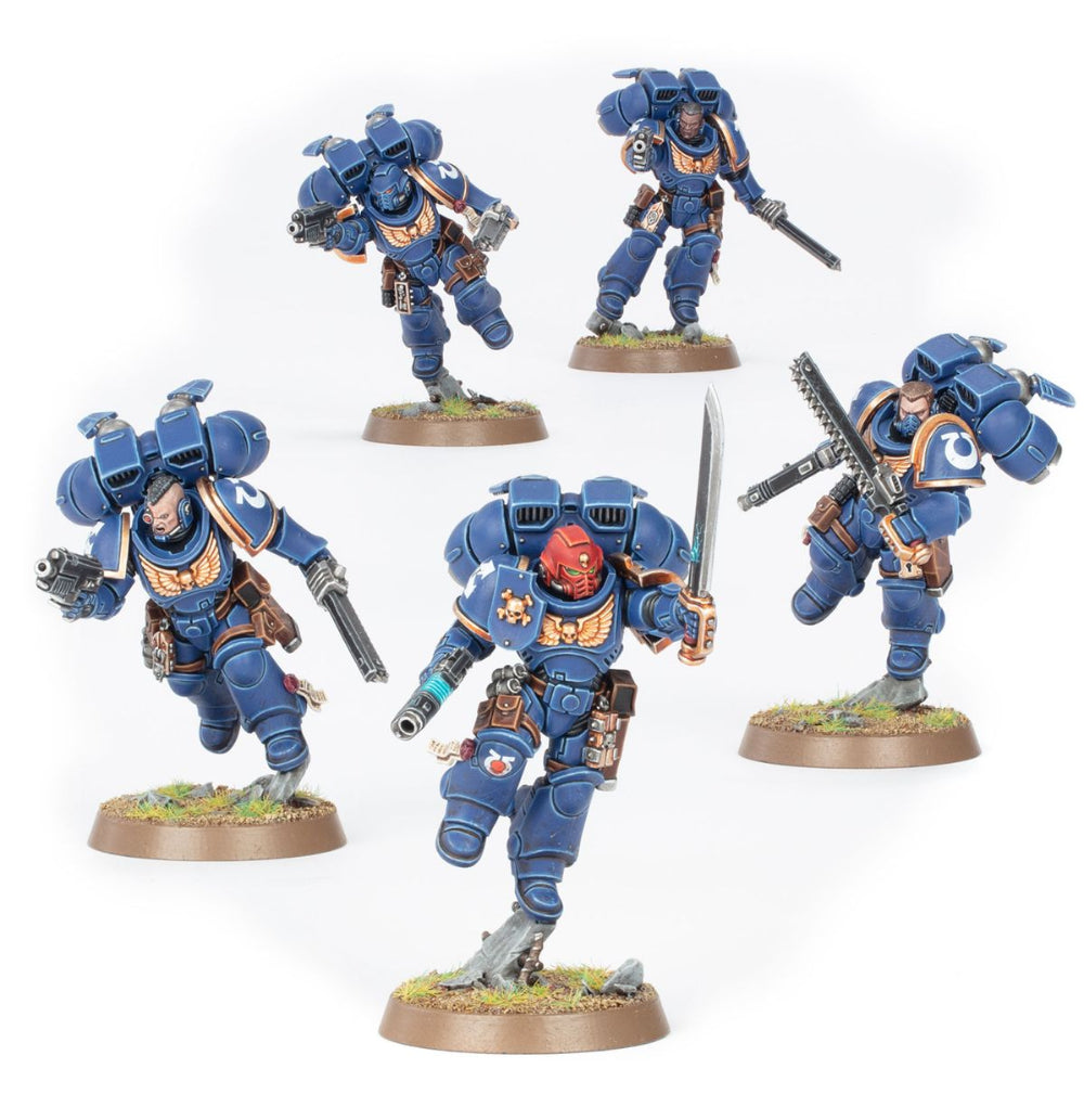Warhammer 40,000 - Space Marines: Assault Intercessors with Jump Packs