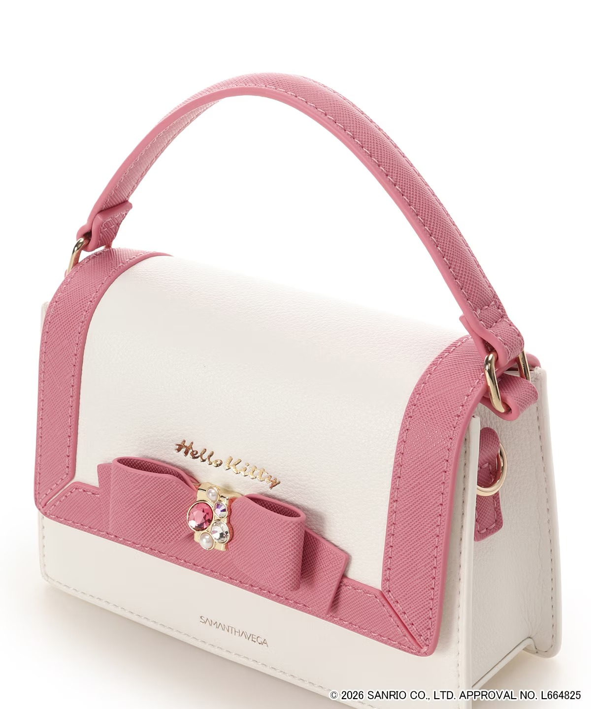🌸 【預訂】Kitty Mini Shoulder Bag - SAMANTHAVEGA x Sanrio Summer Collection
