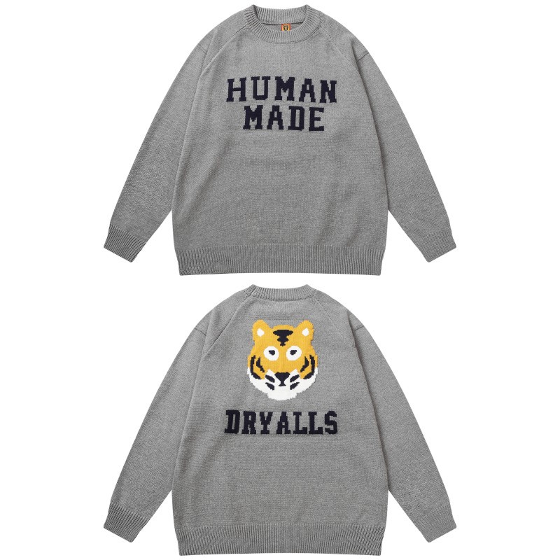 預訂 HUMAN MADE 動物圖案秋冬針織長袖上衣