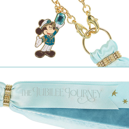 【預訂】DisneySea 25th The Jubilee Journey - Mickey 絲帶 charm