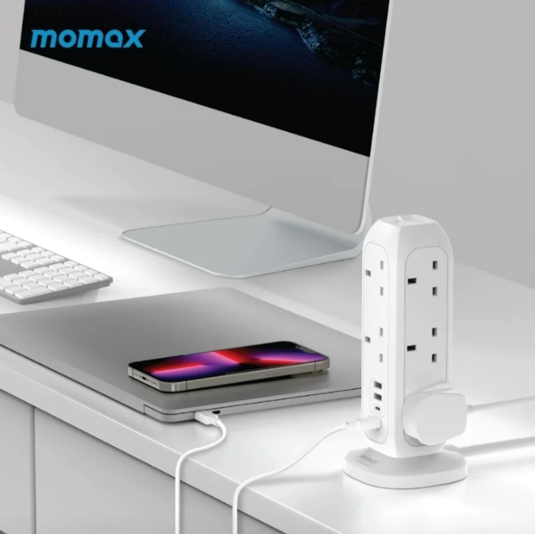 Momax OnePlug PD20W 2A2C 11位拖板 US11