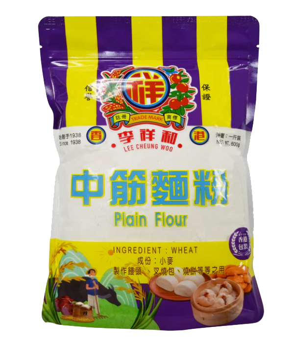 Lee Cheung Woo 李祥和 中筋麵粉 600g - 1包