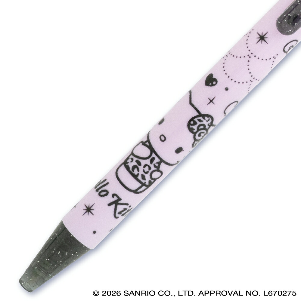 現貨｜Sanrio Hello Kitty Funbox 日本製 0.7mm 黑色原子筆 (按制手會上下移動) 24520601