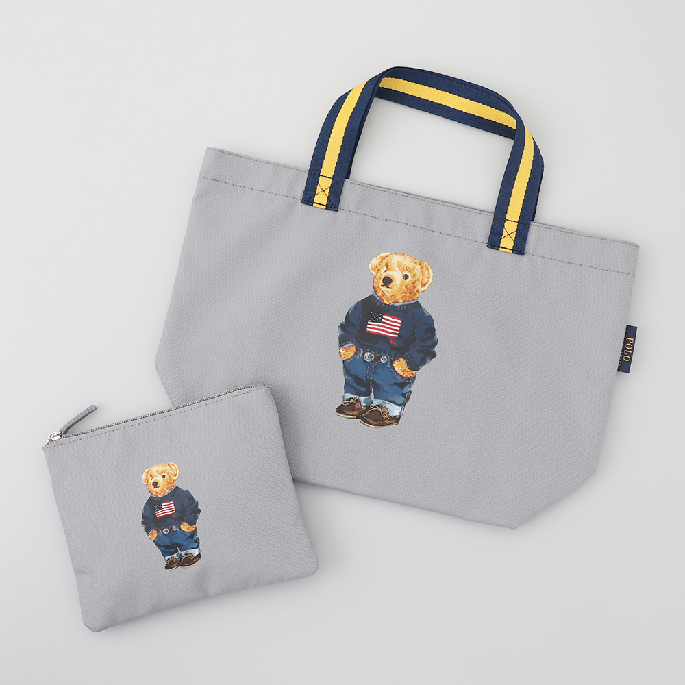 🆕【⭐訂購⭐】🌀 🇯🇵 日本直送 Ralph Lauren 經典 Polo Bear tote bag(附收納袋)［3款選］🌀 [ELJD-0001]