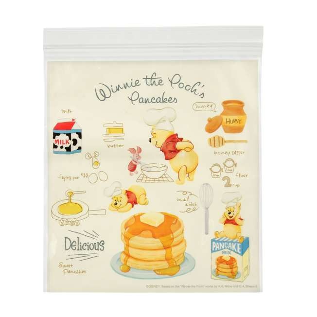 [訂購] [JDS] POOH HUNNY DAY 2026 | ZIPPER BAG｜ M(各):約 縦22×横18(cm) S(各):約 縦17×横17(cm) {TF260723}