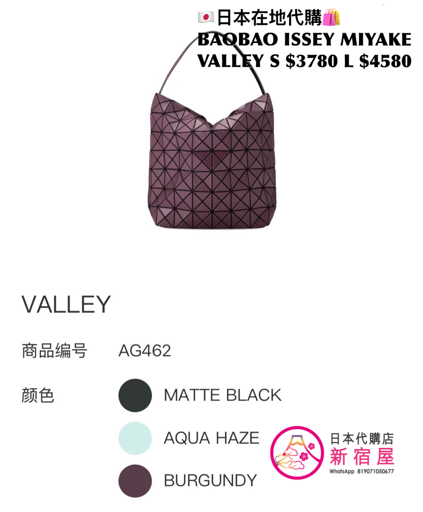 BAOBAO ISSEY MIYAKE VALLEY S/L