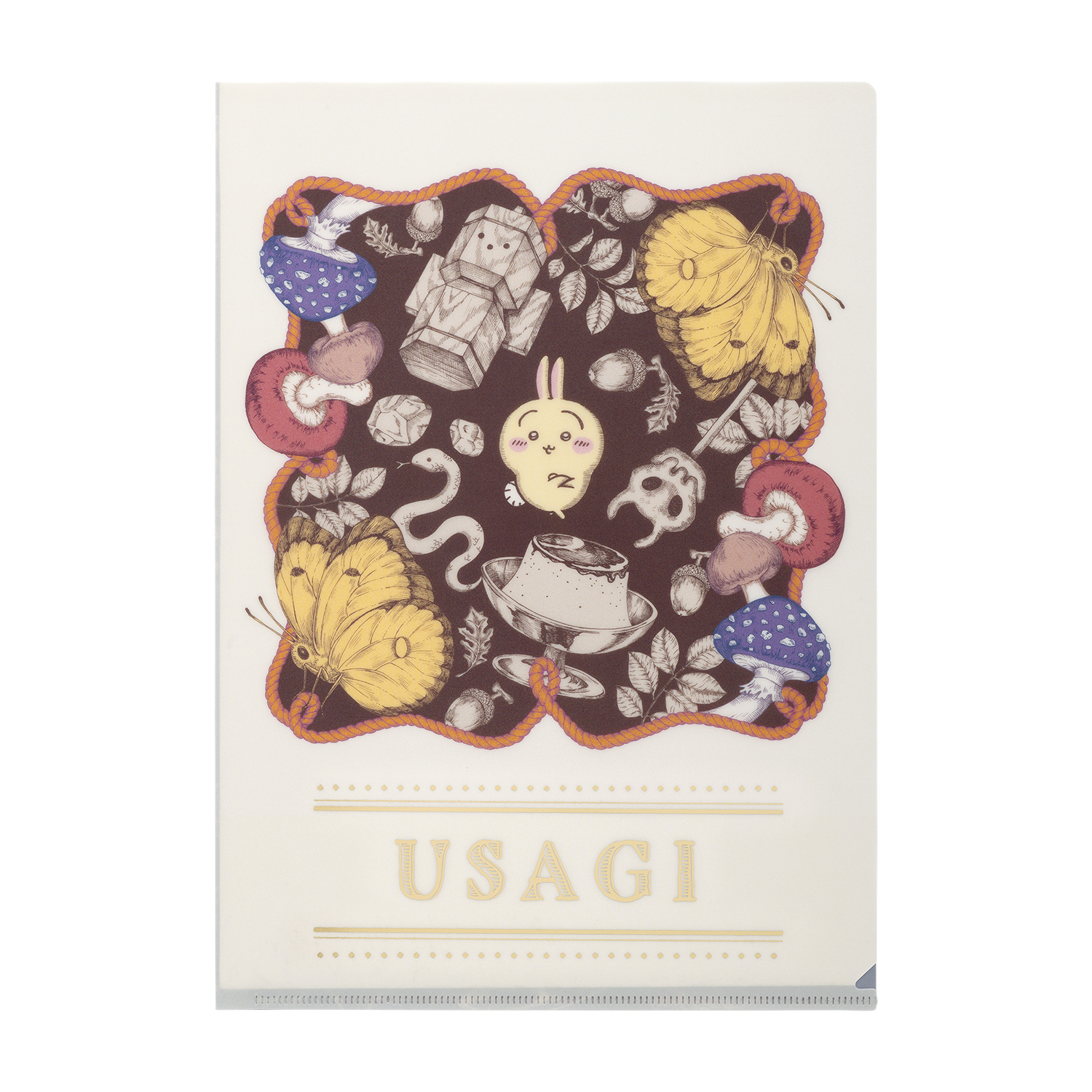 現貨｜Chiikawa Park ちいかわ 兔兔 Usagi 日本製 A4 文件夾 Folder (390275)