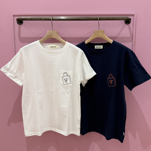 日本BEAMS BOY POCKET TEE