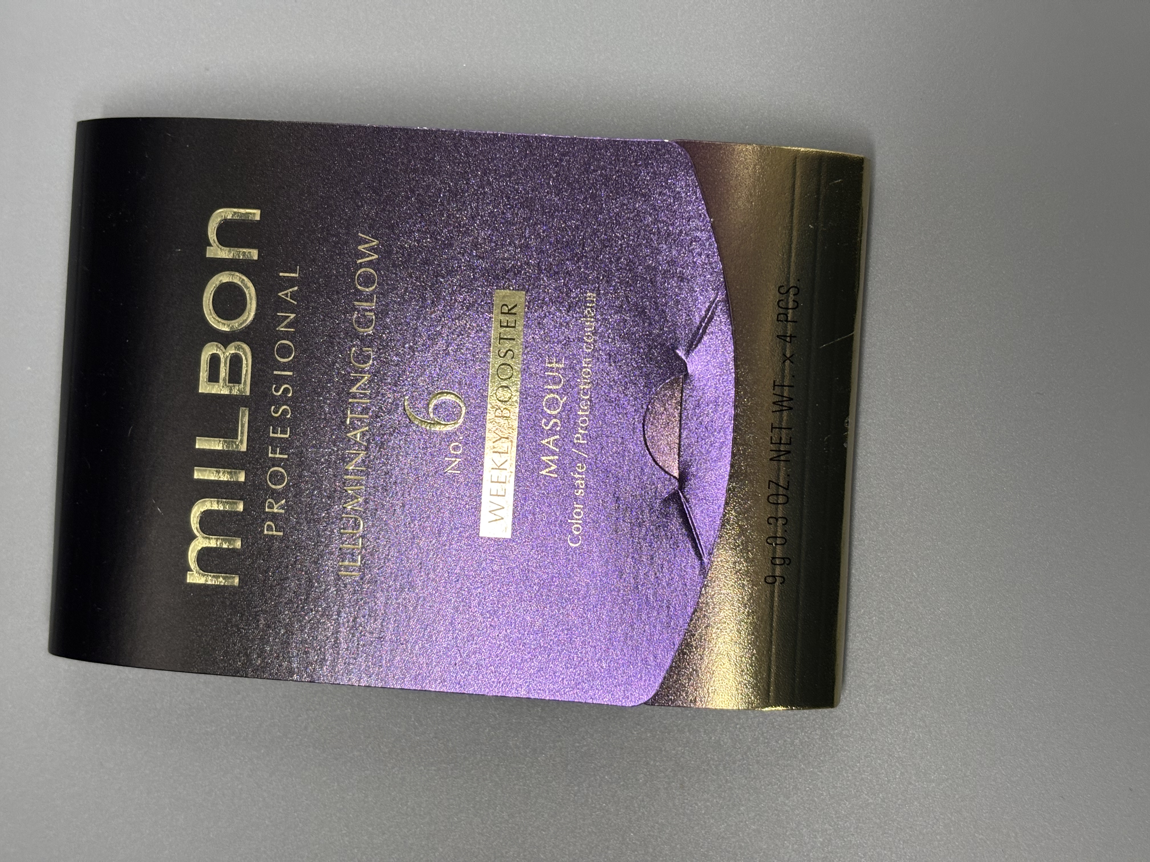 Milbon ILLUMINATING GLOW Weekly Booster Masque 柔曜秀列乾燥暗啞髪質專用焗油 9gx4