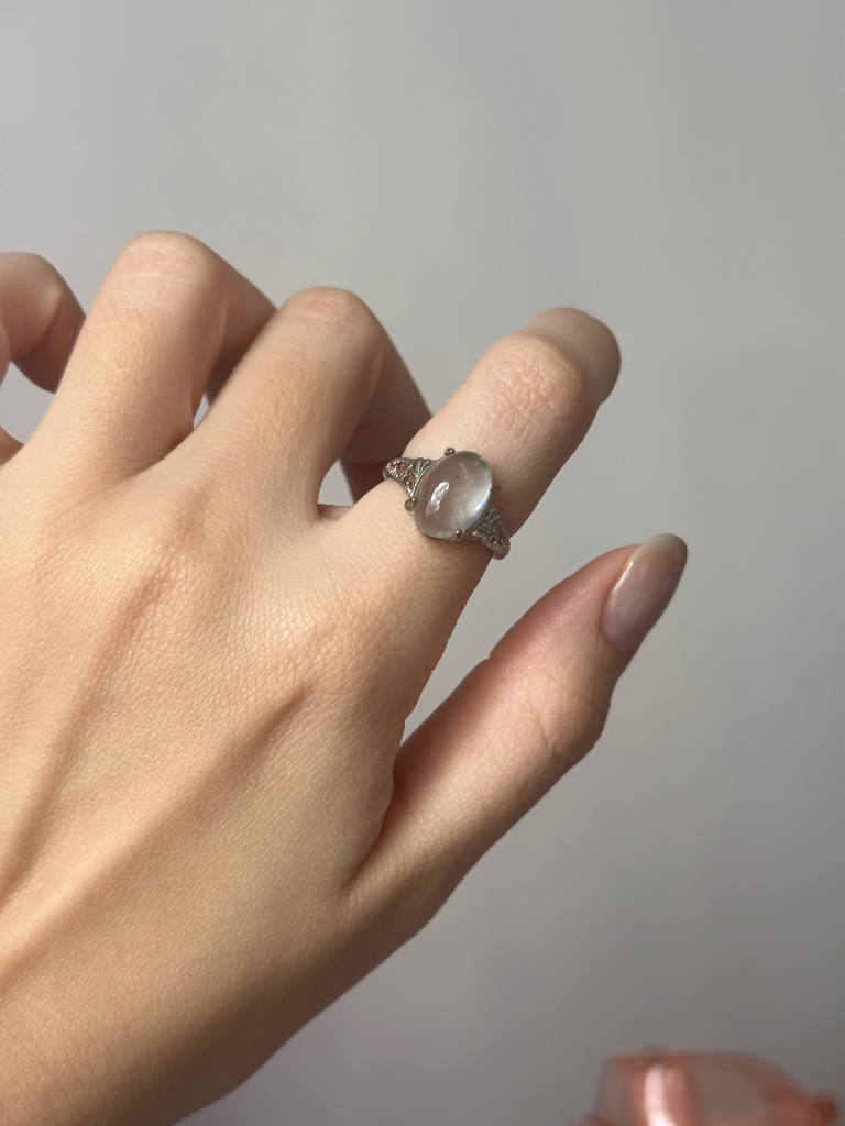 海蓝宝戒指 ｜ Aquamarine Ring