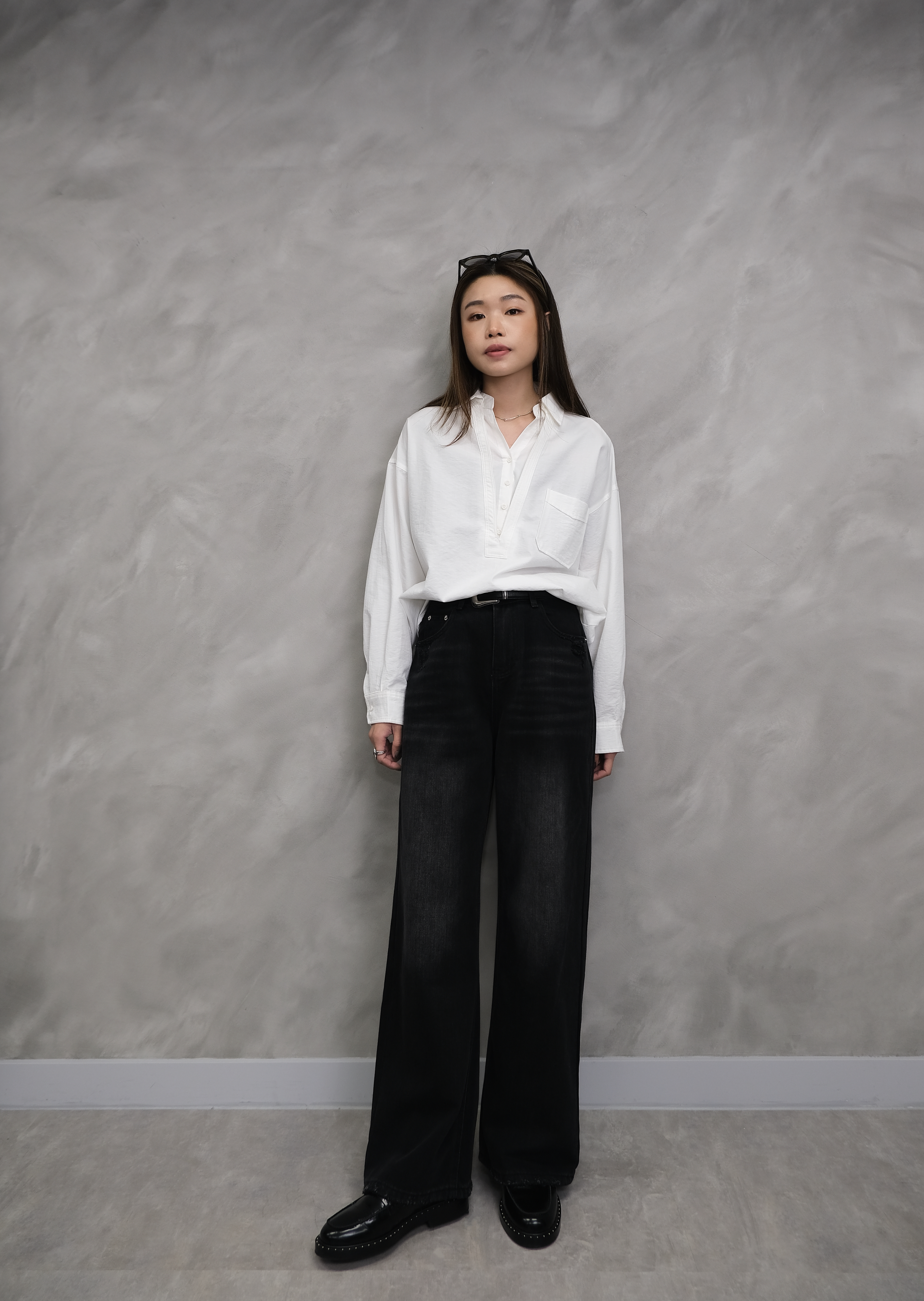 V-neck design shirt #sh30