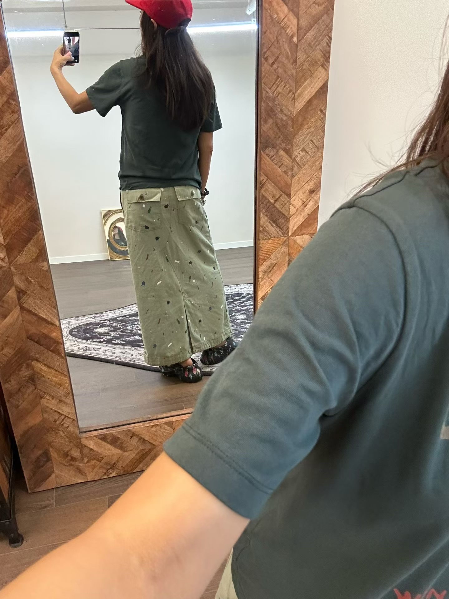 Long Ink skirt 