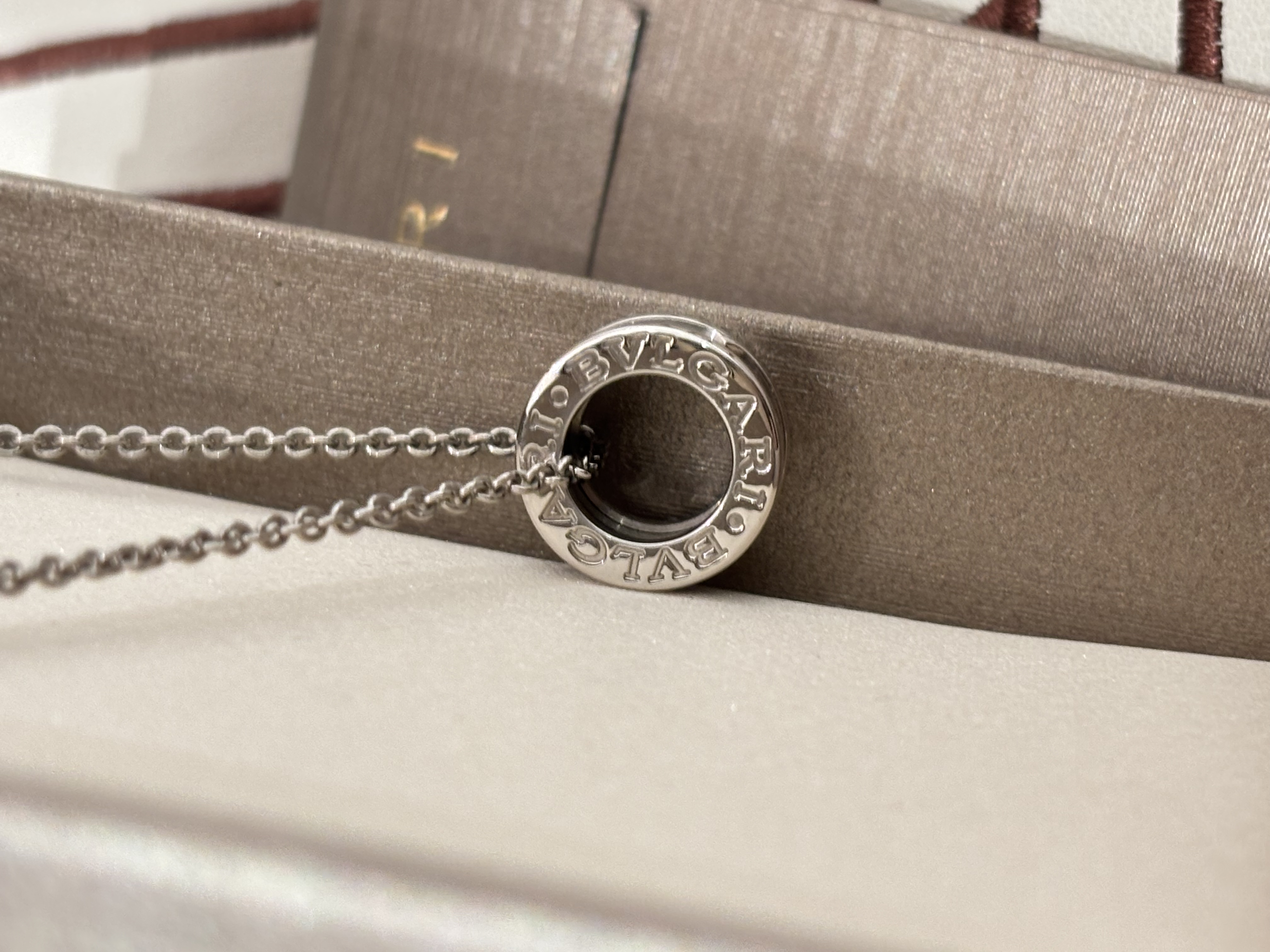 BULGARI 925 Silver Save The Children Necklace純銀頸鏈100%Authentic ,98% new ✅ certificate✅box 