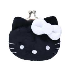 黑色Hello Kitty 白色蝴蝶結散紙袋