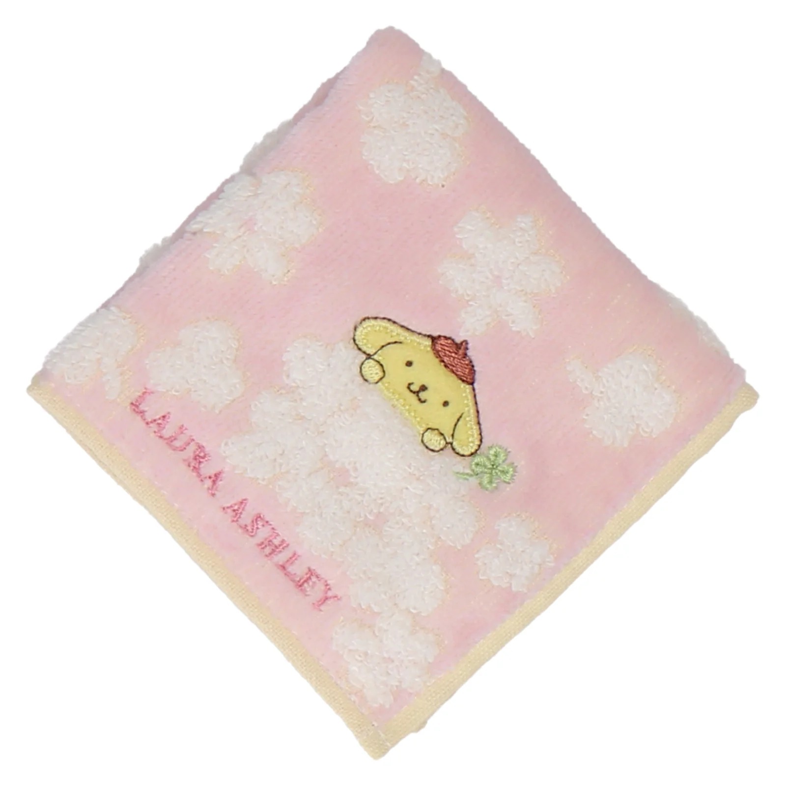 🎀【預訂】Laura Ashley x Sanrio Pompompurin 迷你毛巾 - K