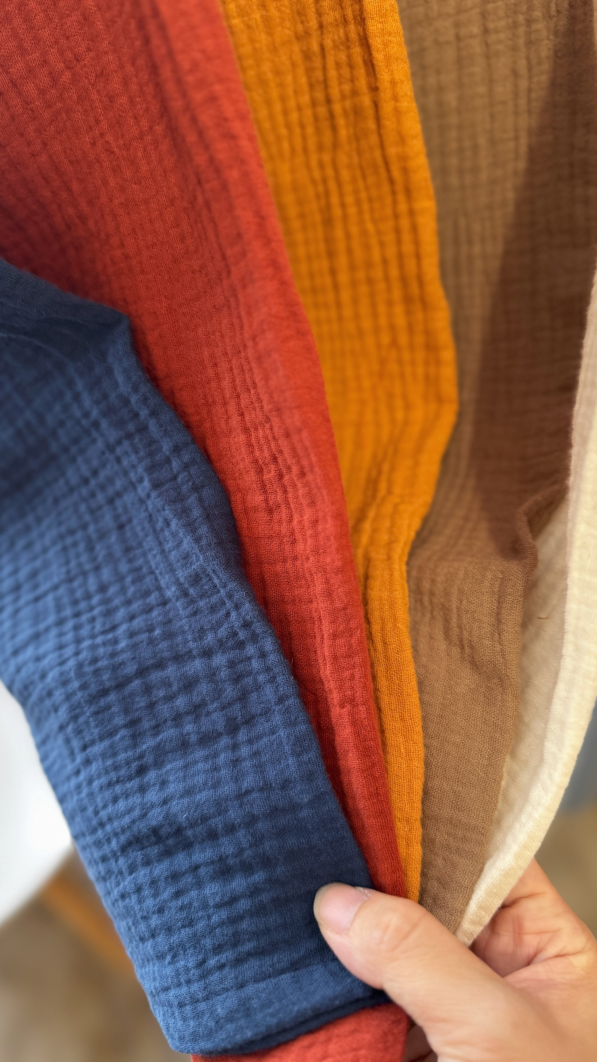 日系自然肌理棉麻外套