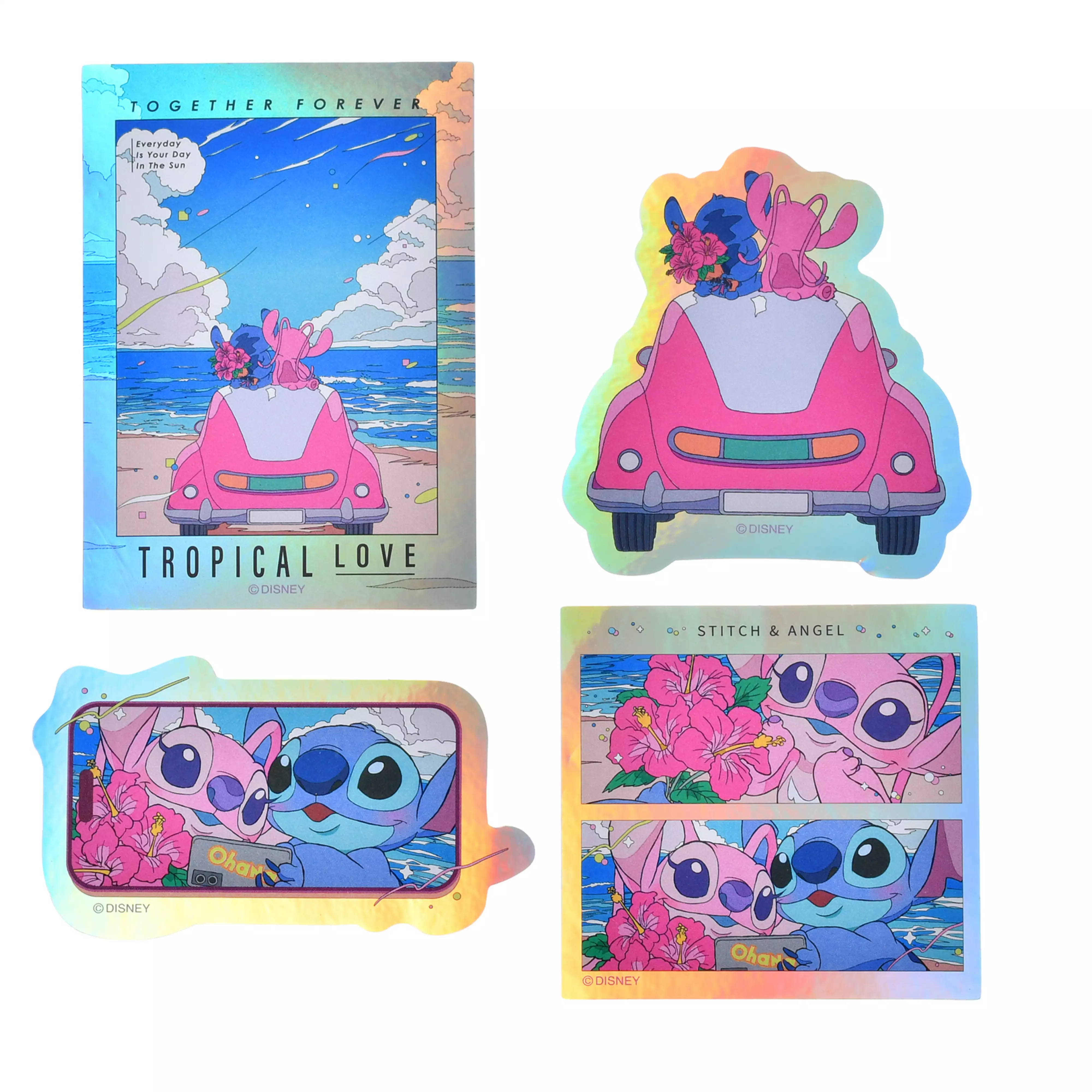 🌸 【預訂】Sticker Set - STITCH ＆ ANGEL