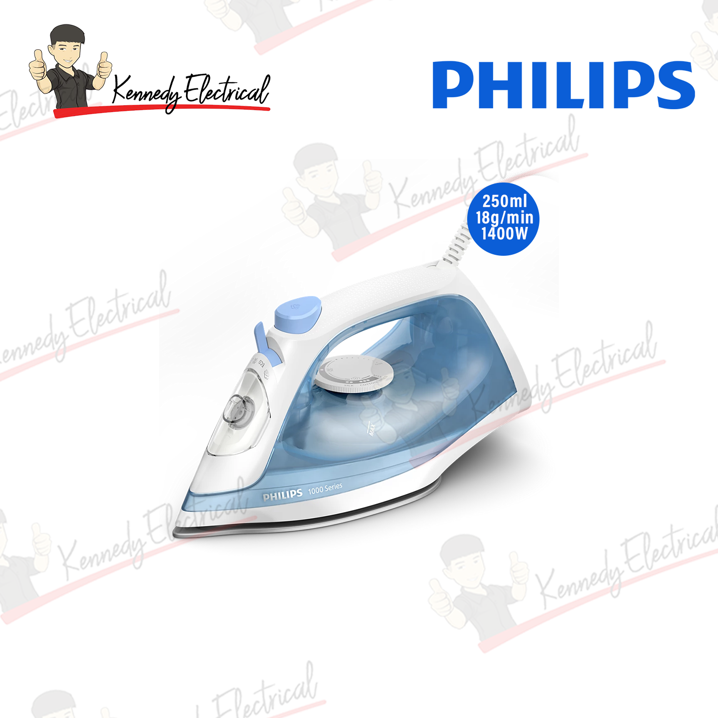Philips Steam Iron 1400W DST1010/20