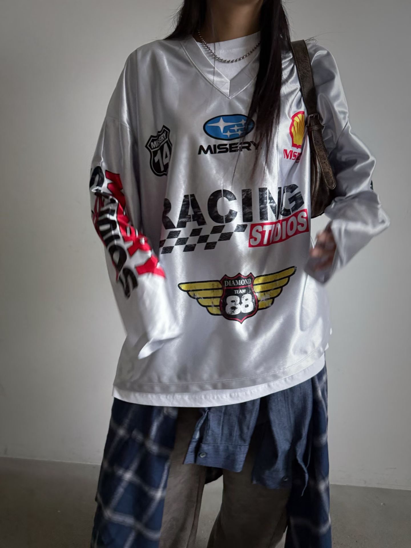 Racing car printed top