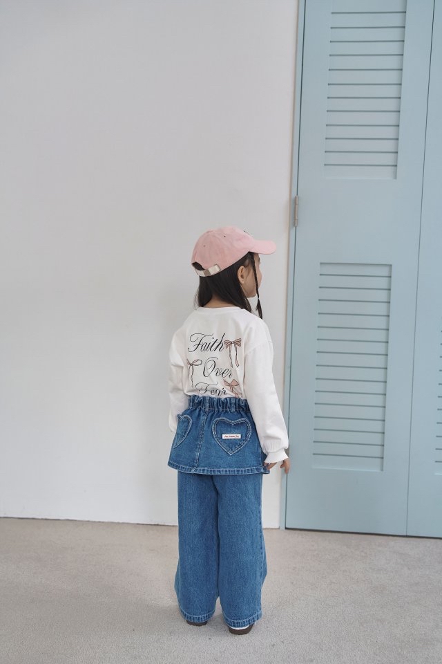 Momoann | 春季Denim pants size 7(100-105)