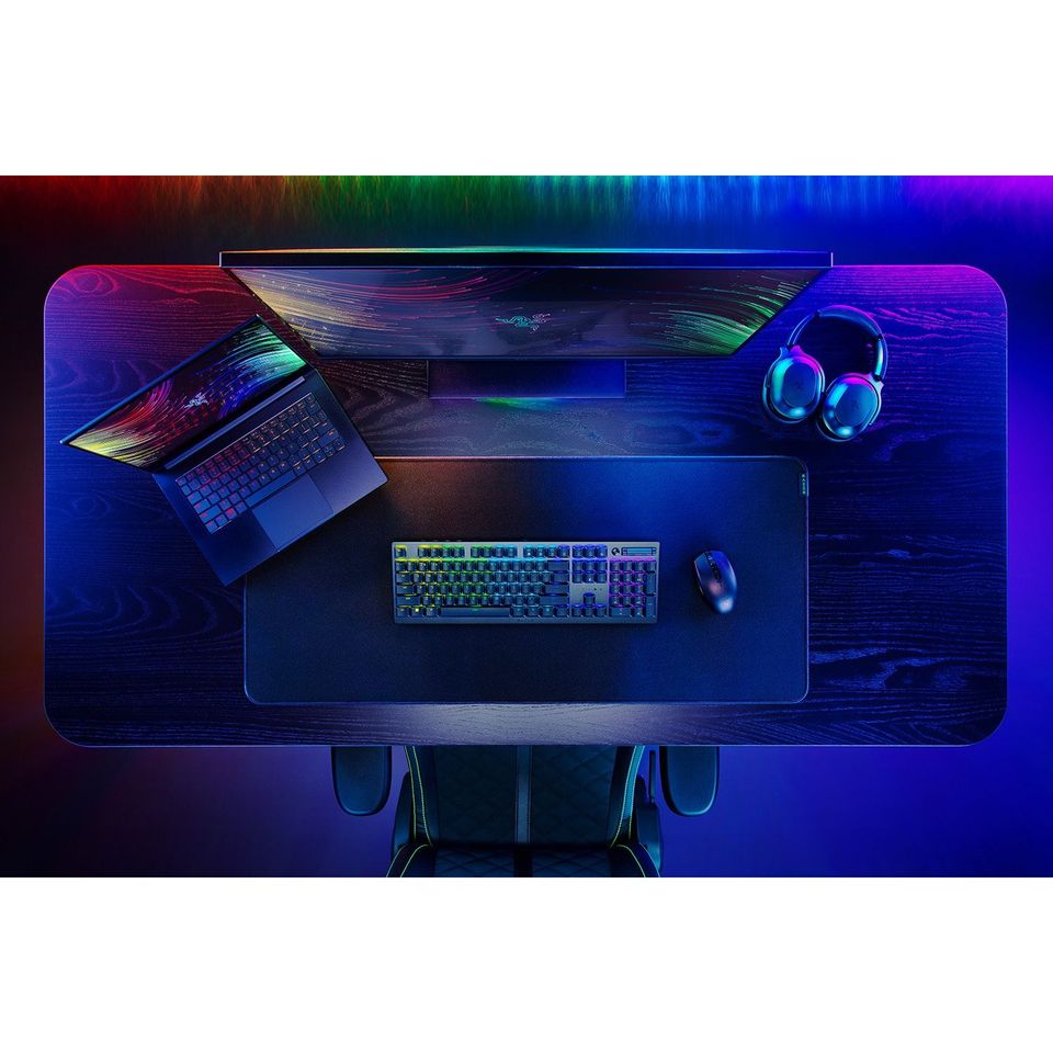 Razer DeathStalker V2 Pro - 線性光學按鍵軸(紅軸) - US 無線矮軸RGB 光學遊戲鍵盤